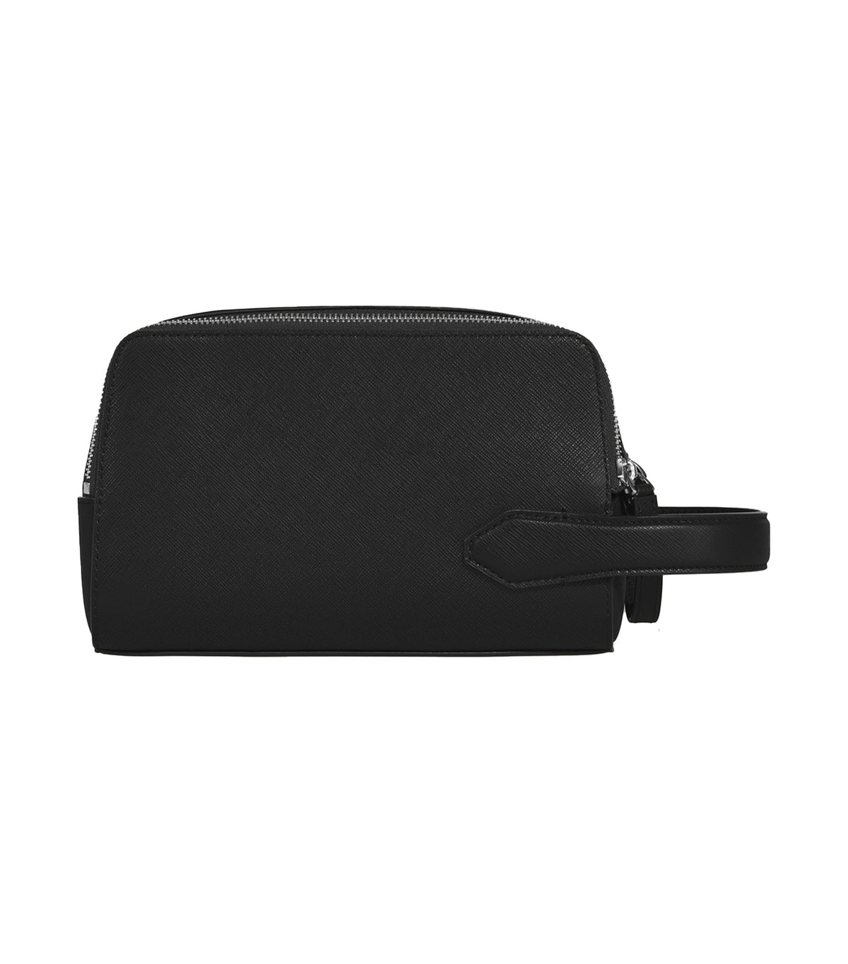 Sartorial Washbag 2 Zips Black