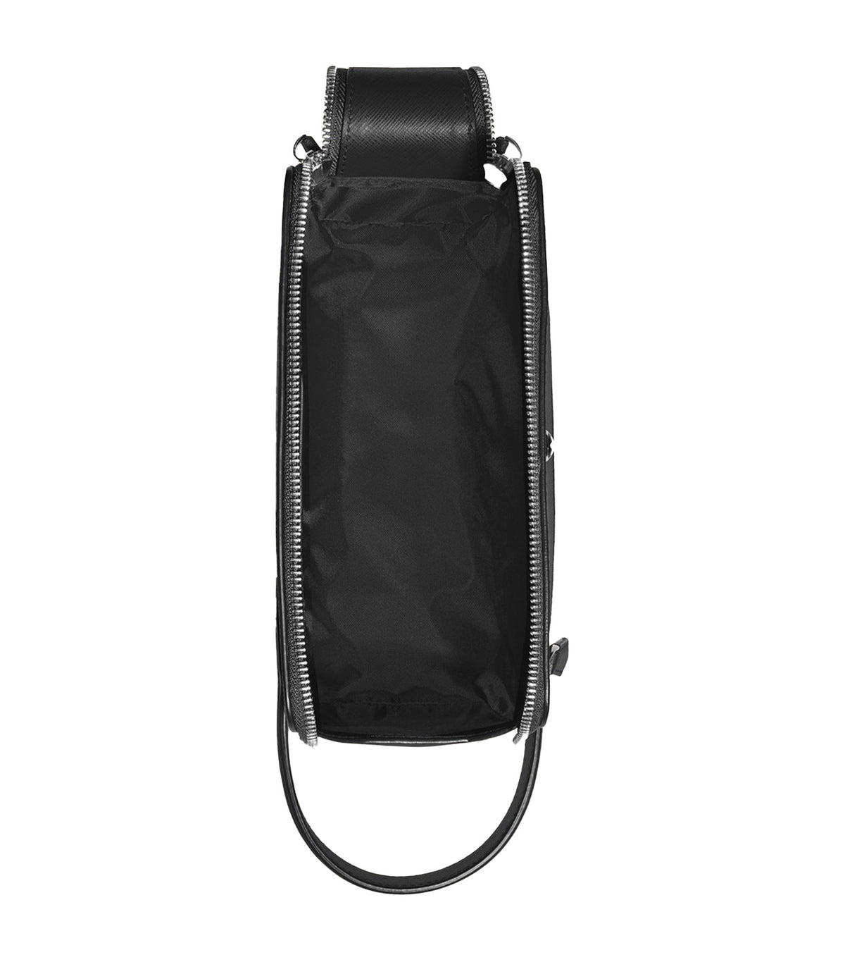 Sartorial Washbag 2 Zips Black