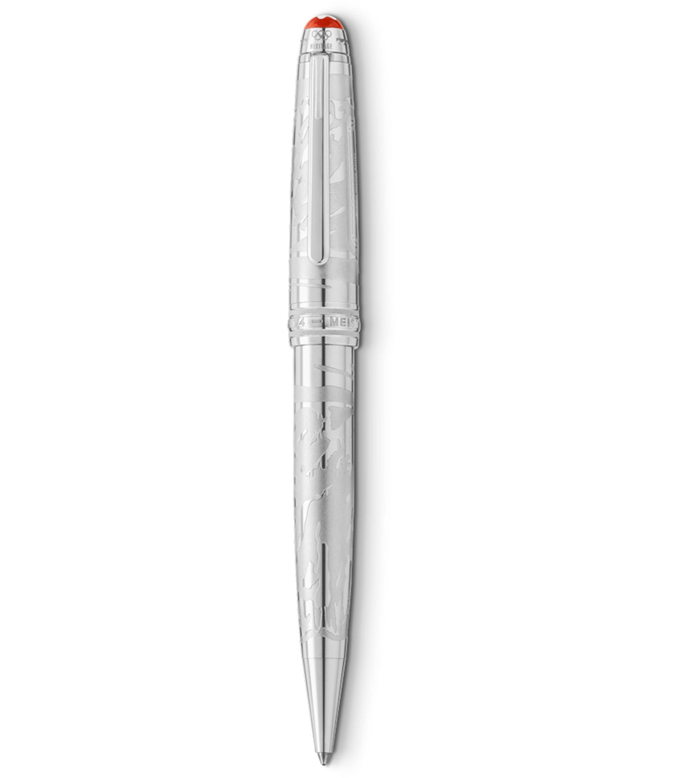 Meisterstück x Olympic Heritage Chamonix 1924 Solitaire Midsize Ballpoint Steel