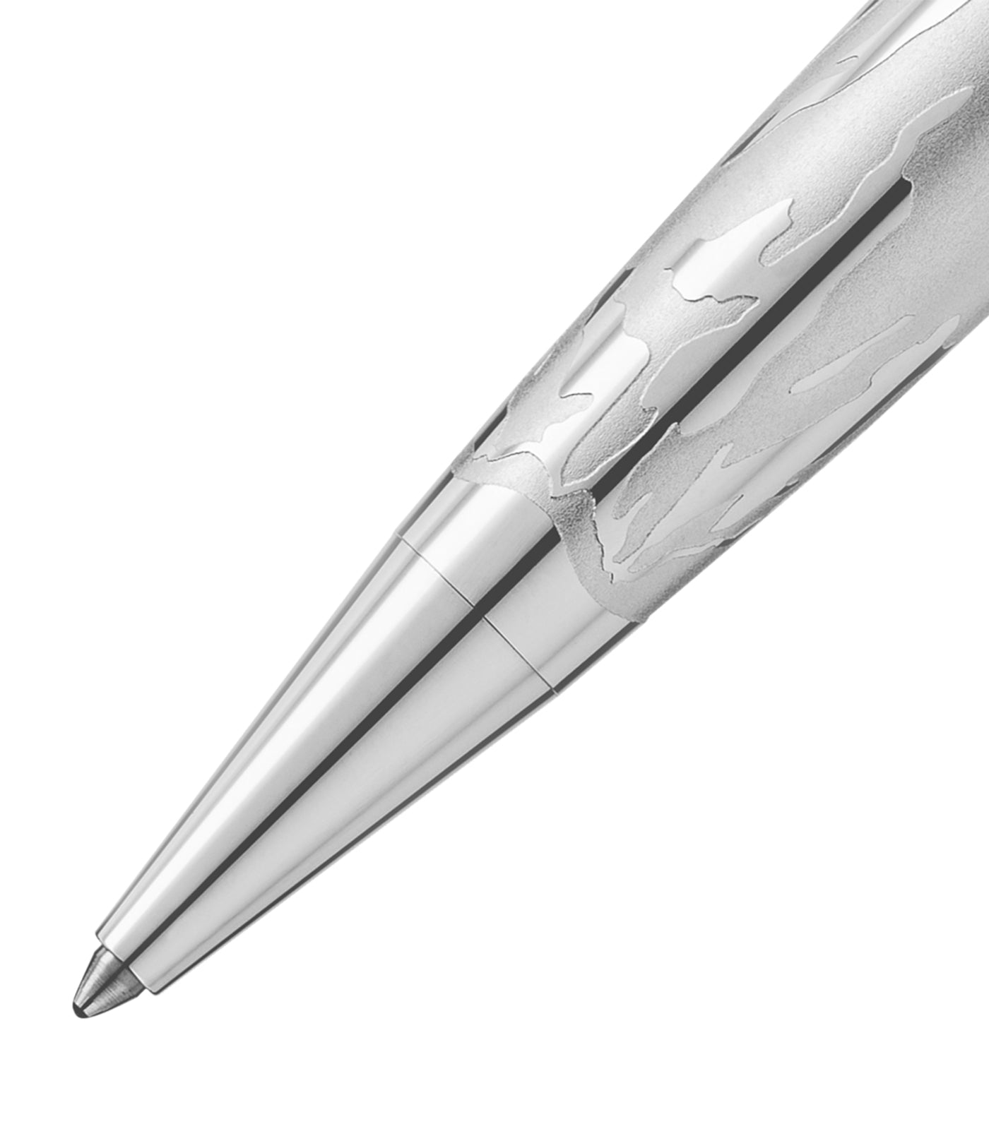 Meisterstück x Olympic Heritage Chamonix 1924 Solitaire Midsize Ballpoint Steel