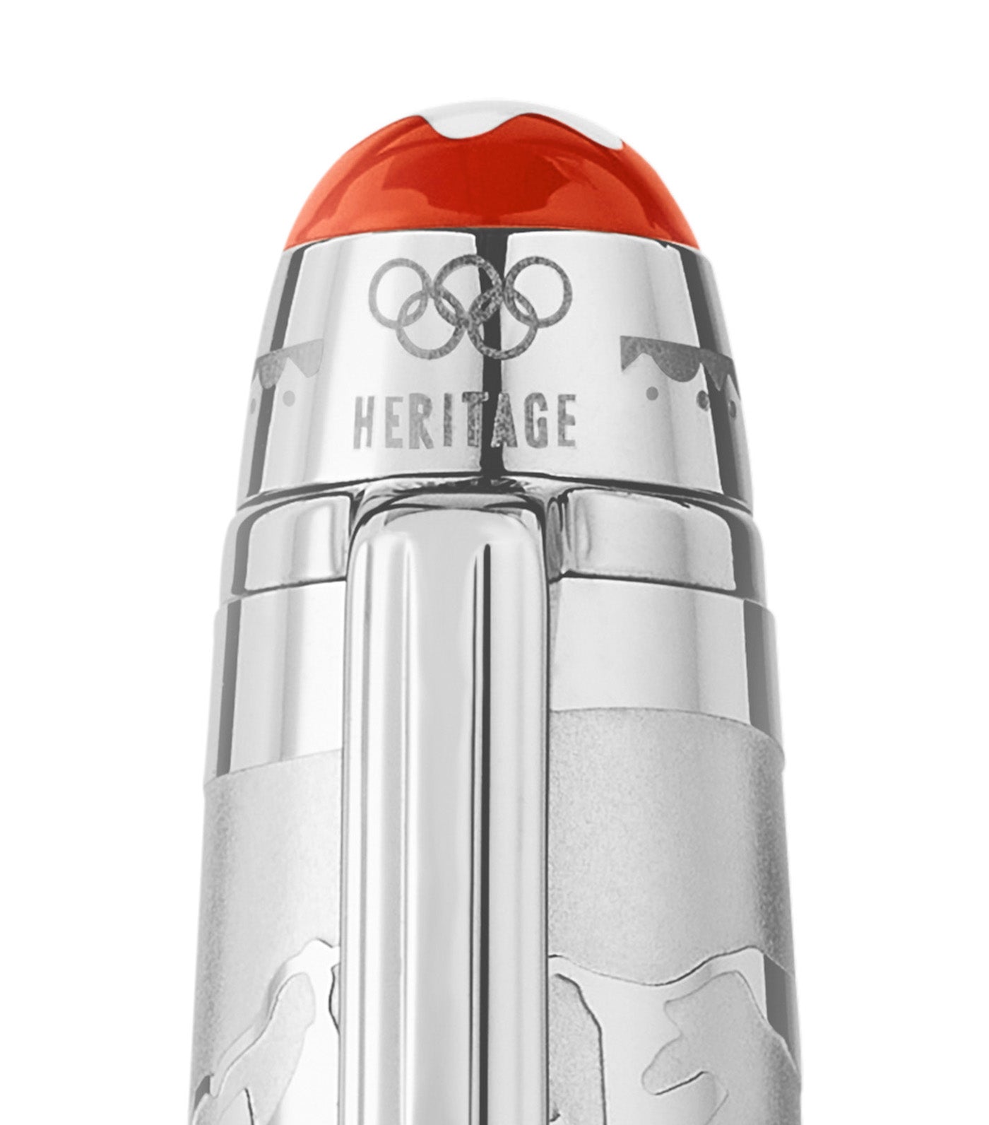 Meisterstück x Olympic Heritage Chamonix 1924 Solitaire Midsize Ballpoint Steel