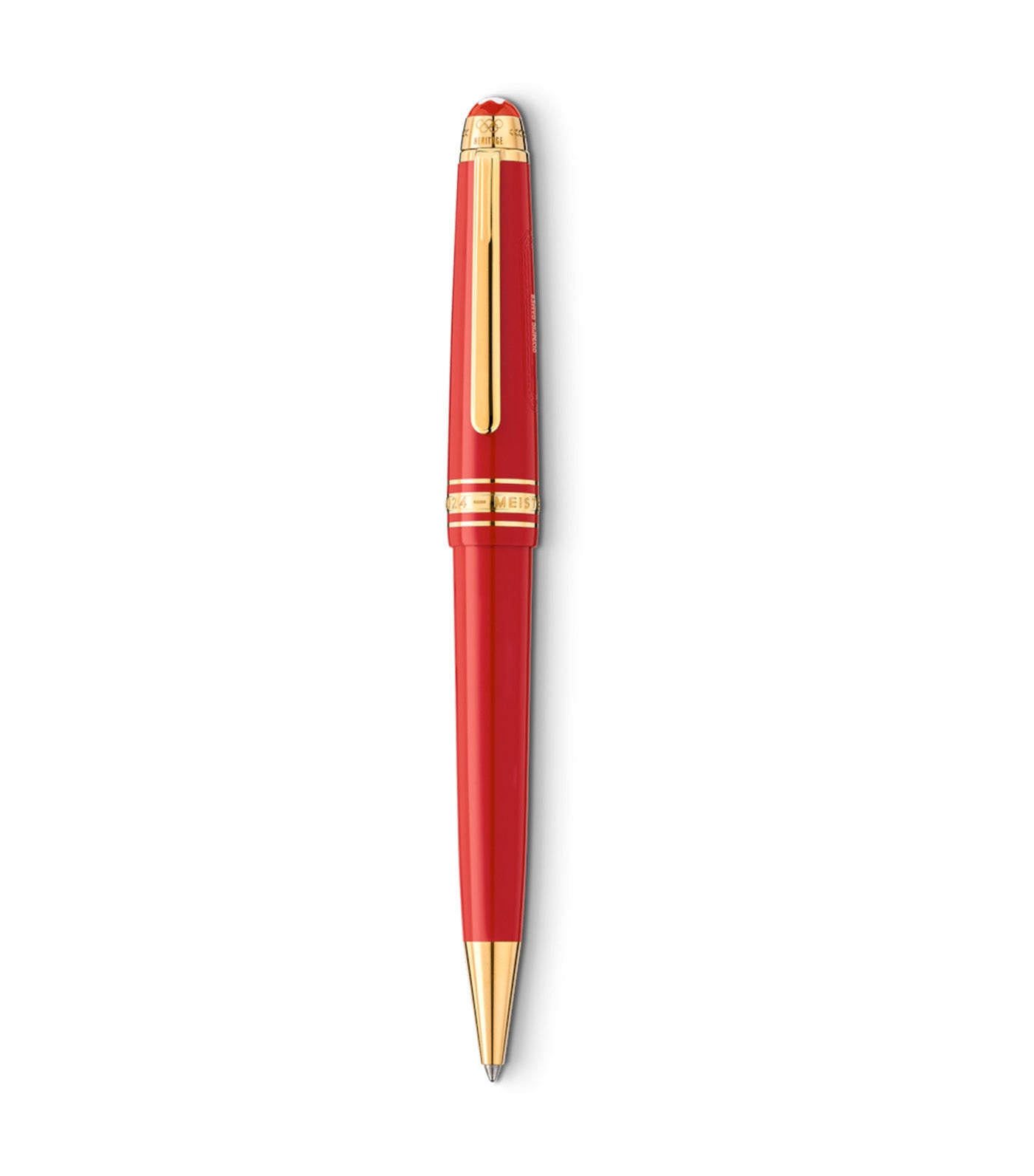 Meisterstück x Olympic Heritage Paris 1924 Midsize Ballpoint Red