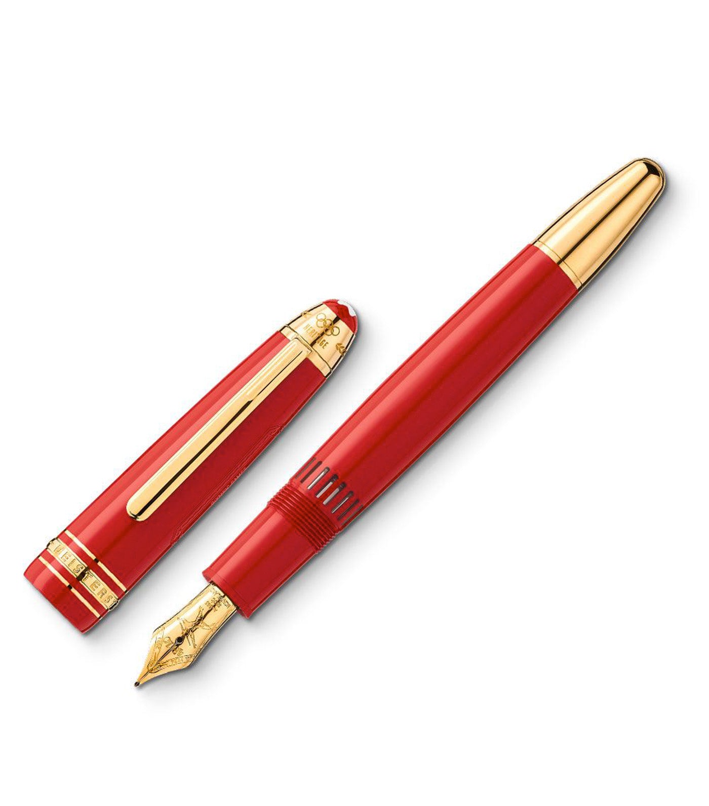 Meisterstück x Olympic Heritage Paris 1924 LeGrand Fountain Pen (F) Red