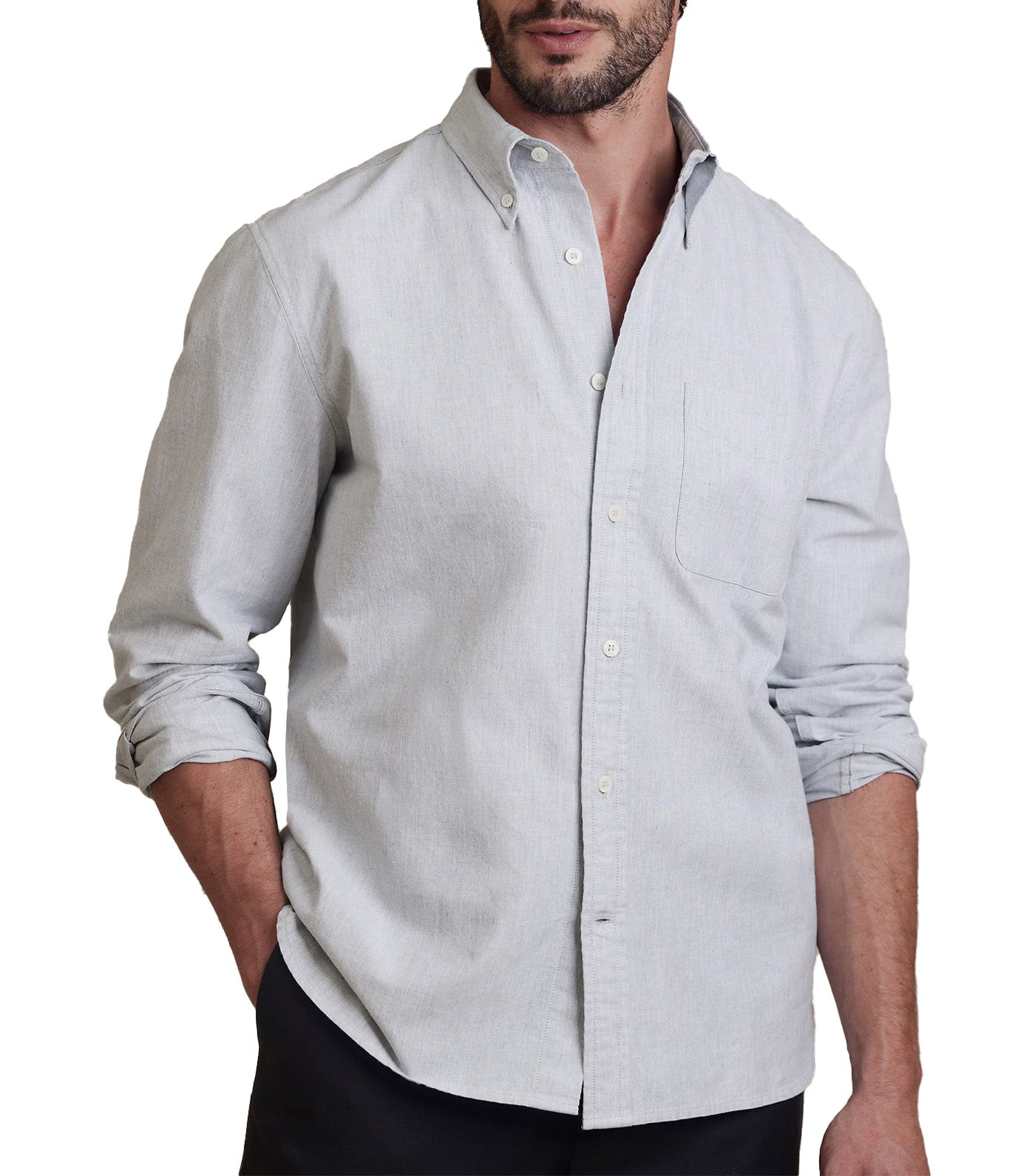 Oxford Shirt Light Gray