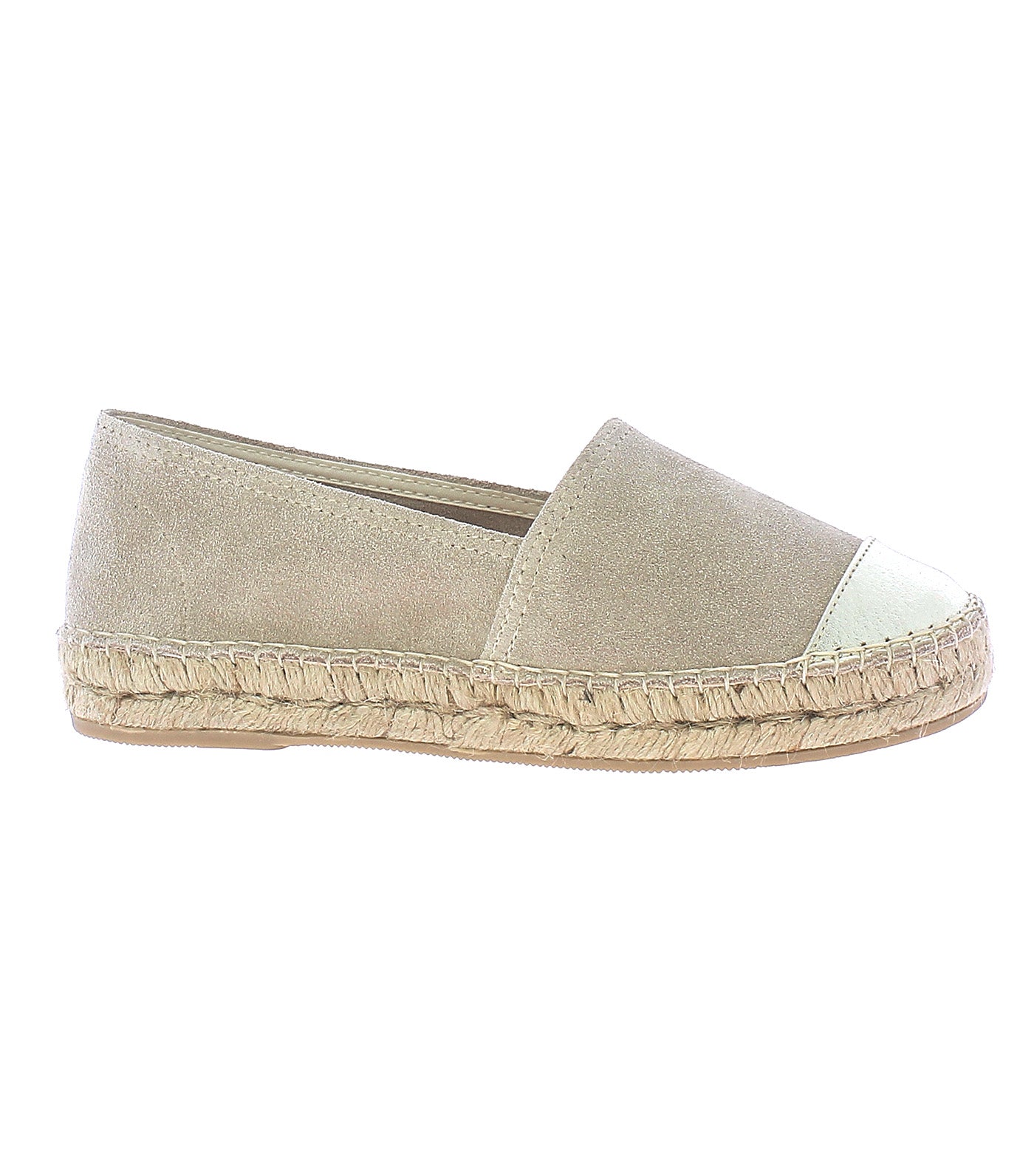 Elisa logo fashion flat espadrille