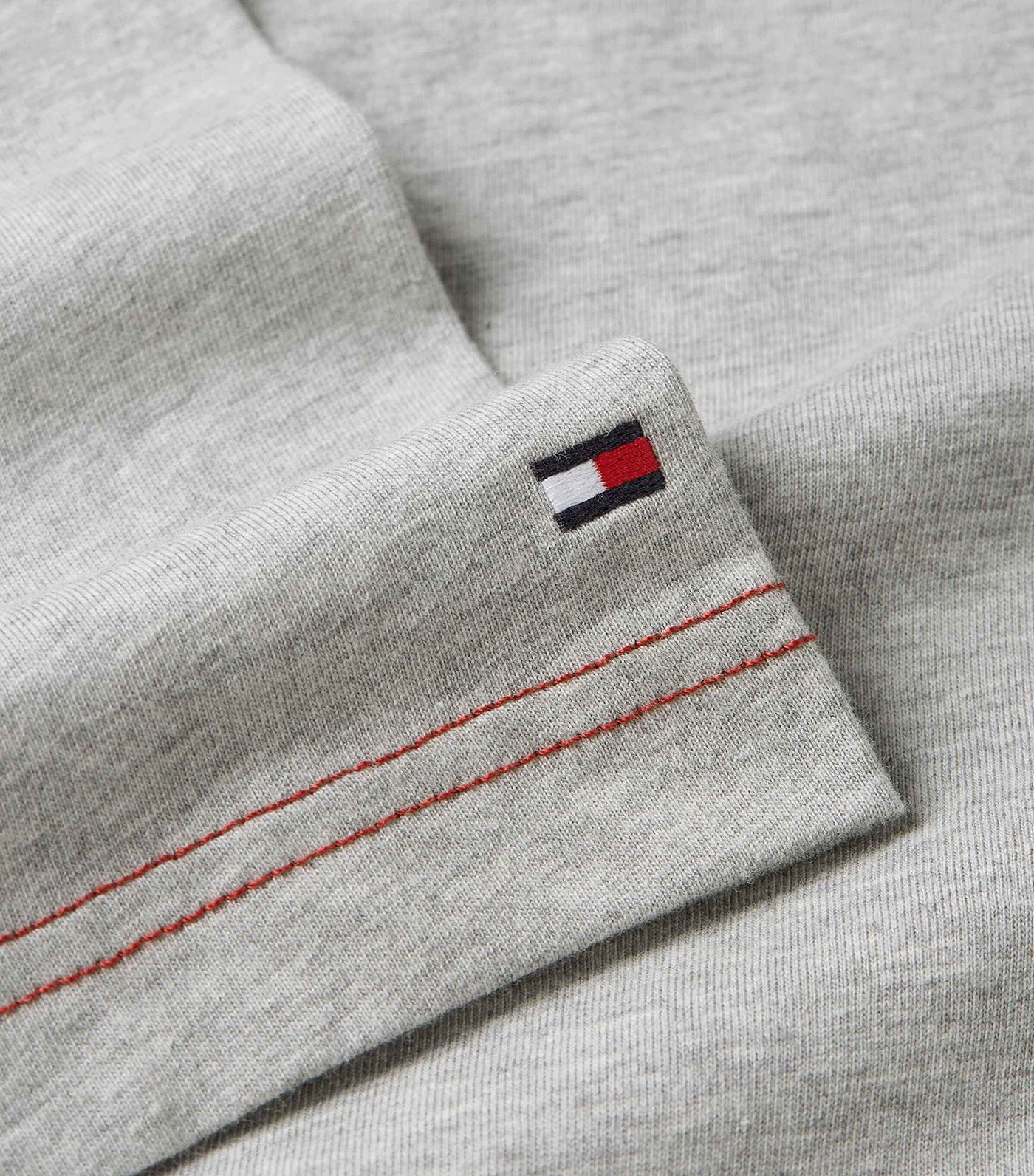 Men's Monotype Stitching Tee Light Gray