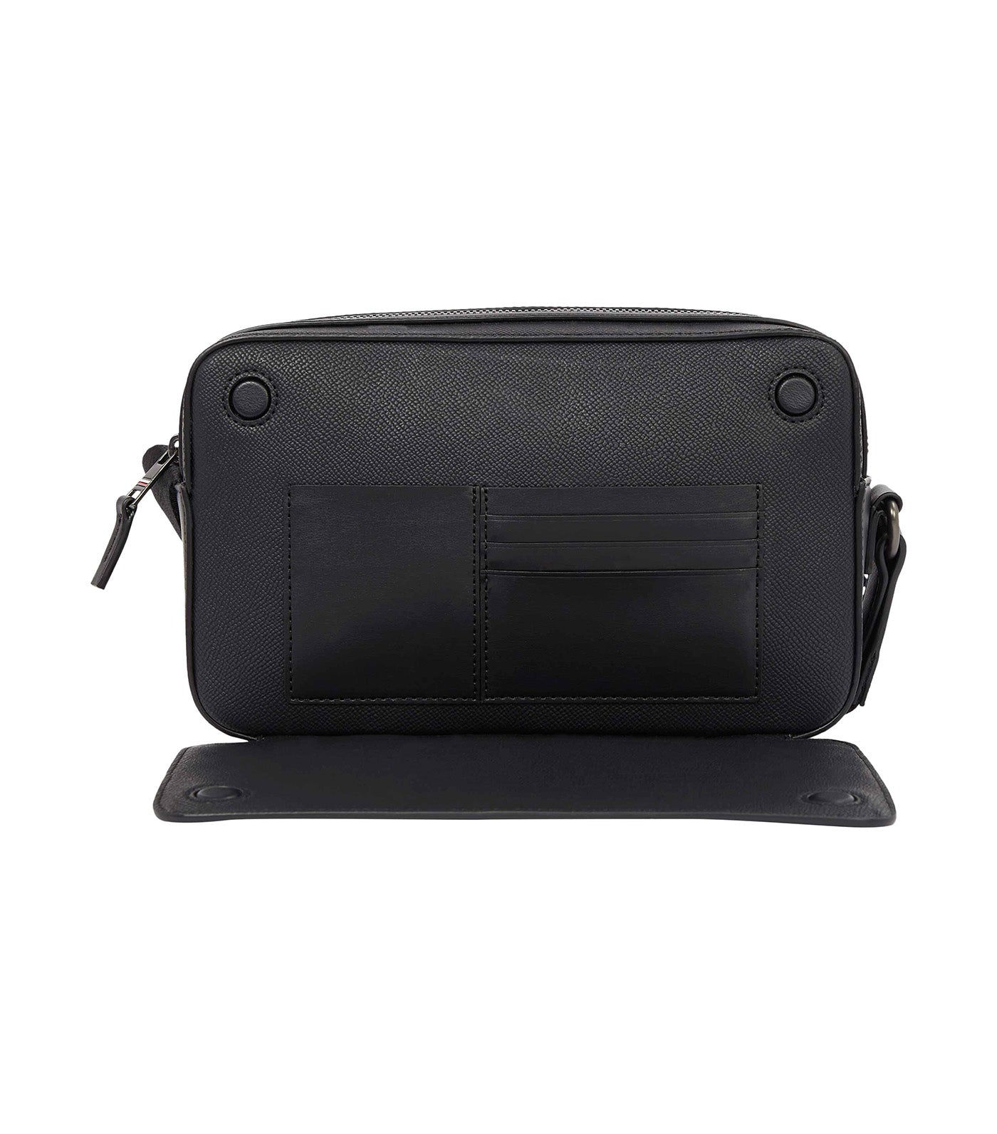 Men's Monogram East/West Reporter Bag Black