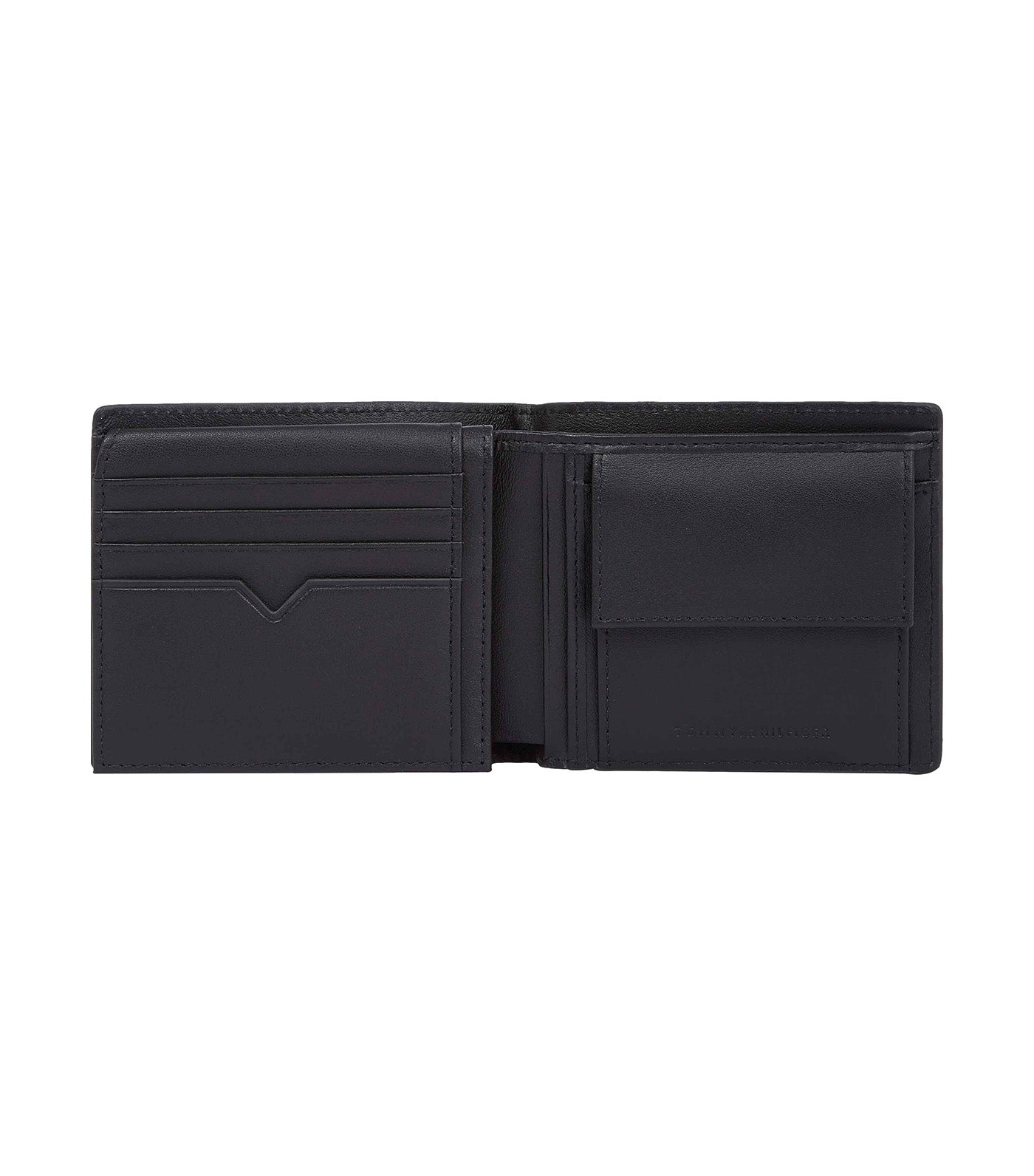 Men's Corporate CC Flap And Coin Wallet Black