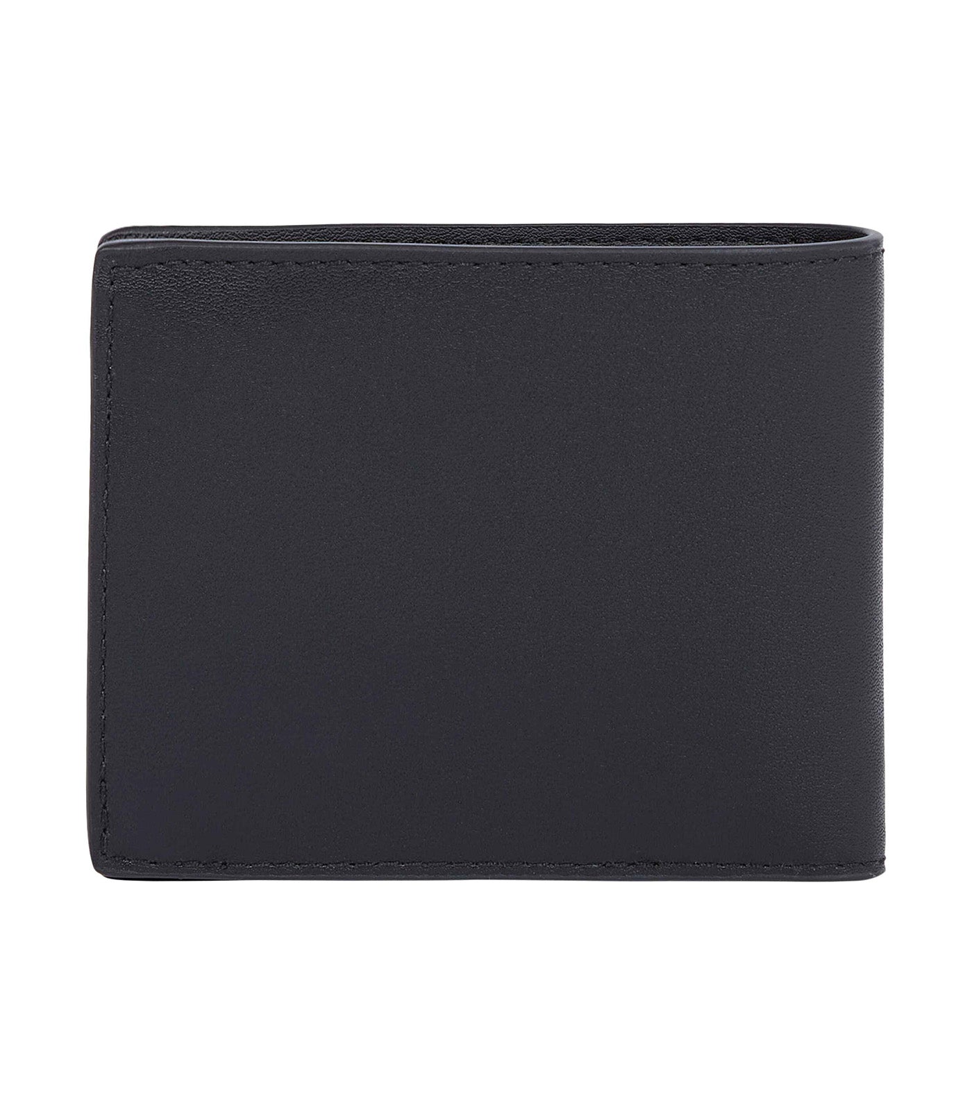 Men's Leather CC & Coin Wallet Black