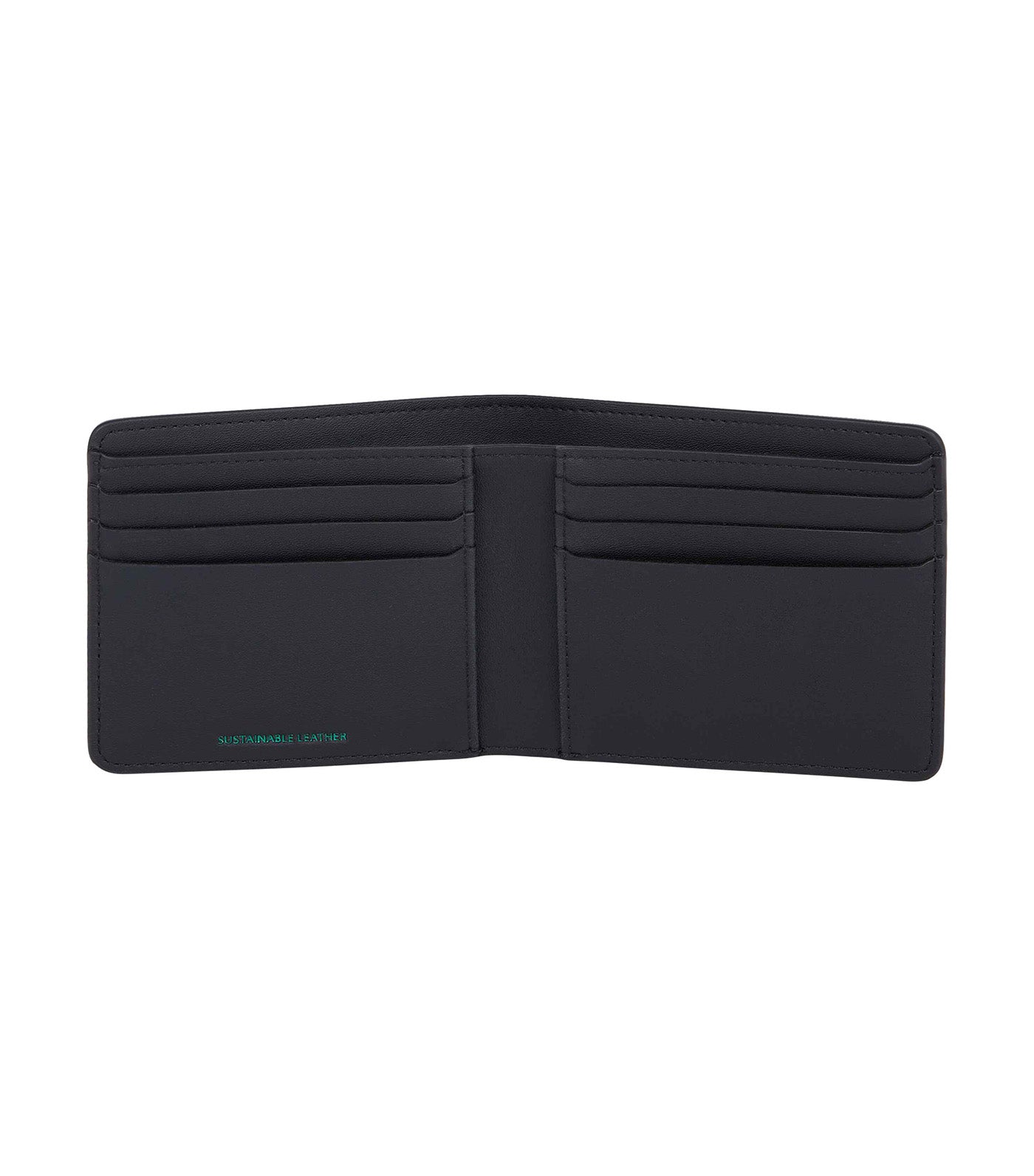 Men's Leather CC Wallet Black