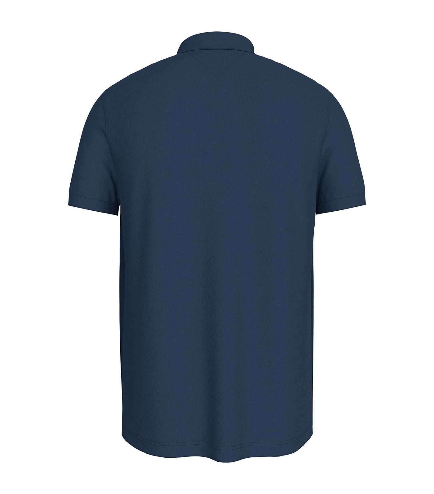 Men's Textured Regular Polo Deep Indigo