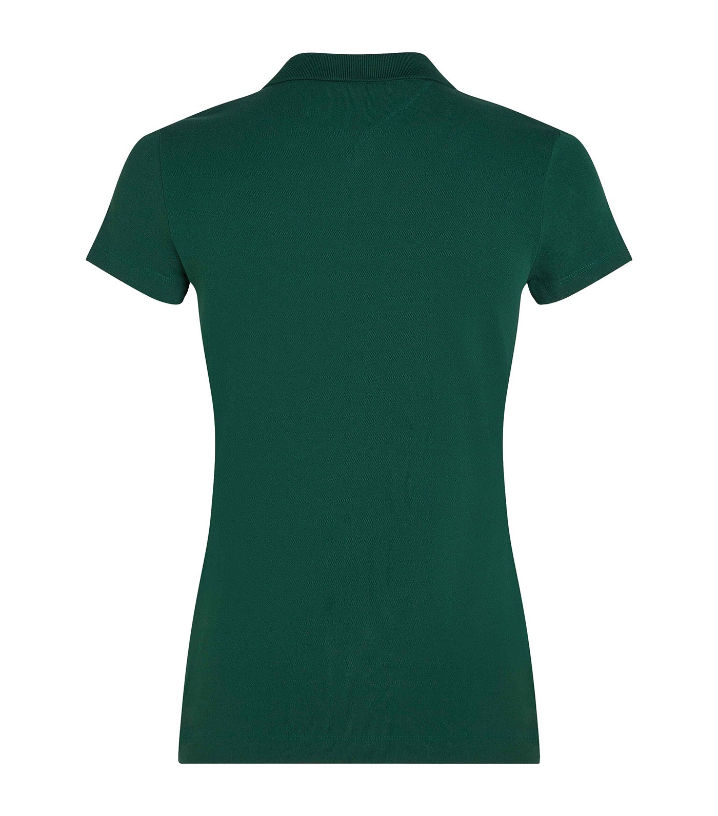 Women's Slim Script Graphic Polo Ornamental Green