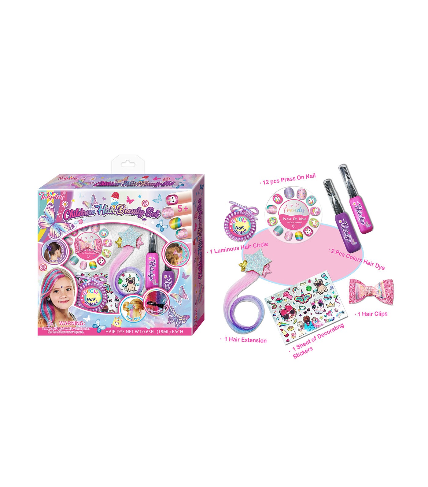 Children Hair Beauty Set