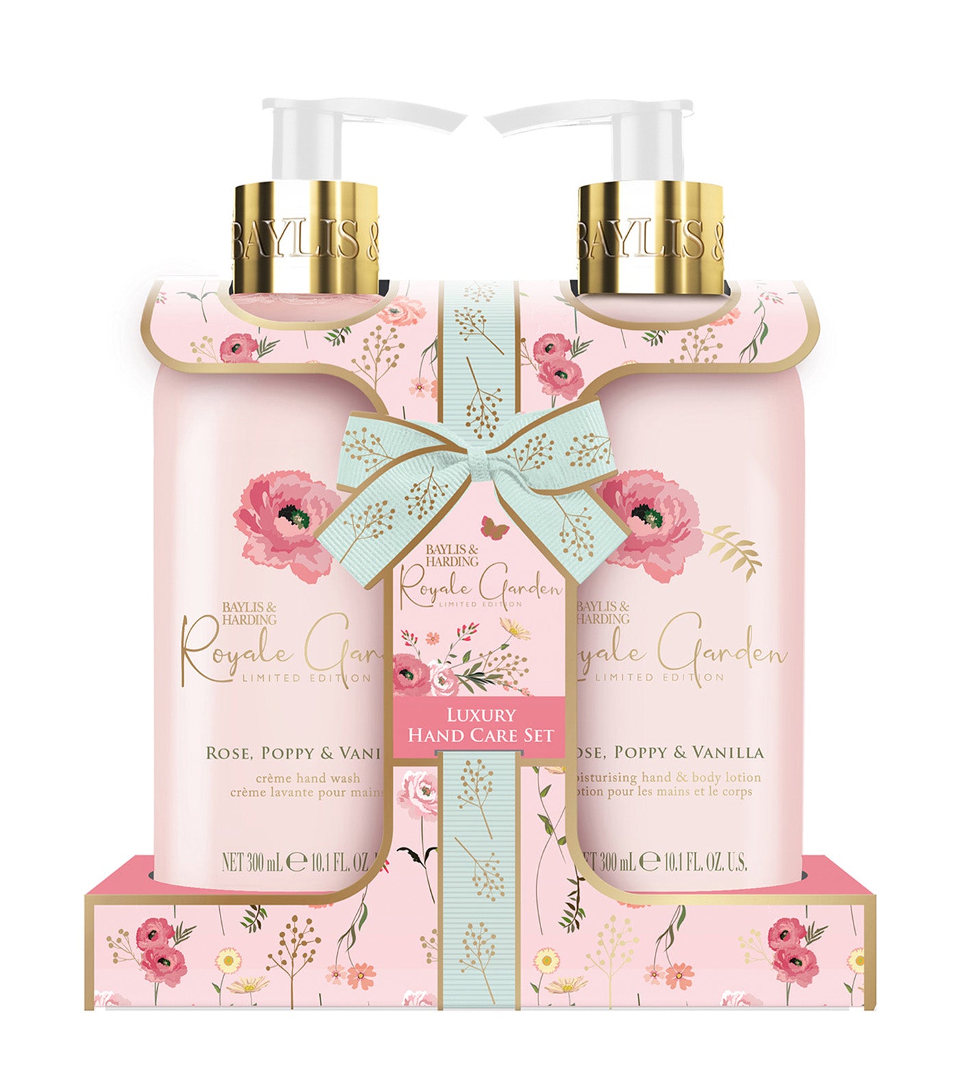 Royale Garden Rose, Poppy & Vanilla Luxury Hand Care Gift Set