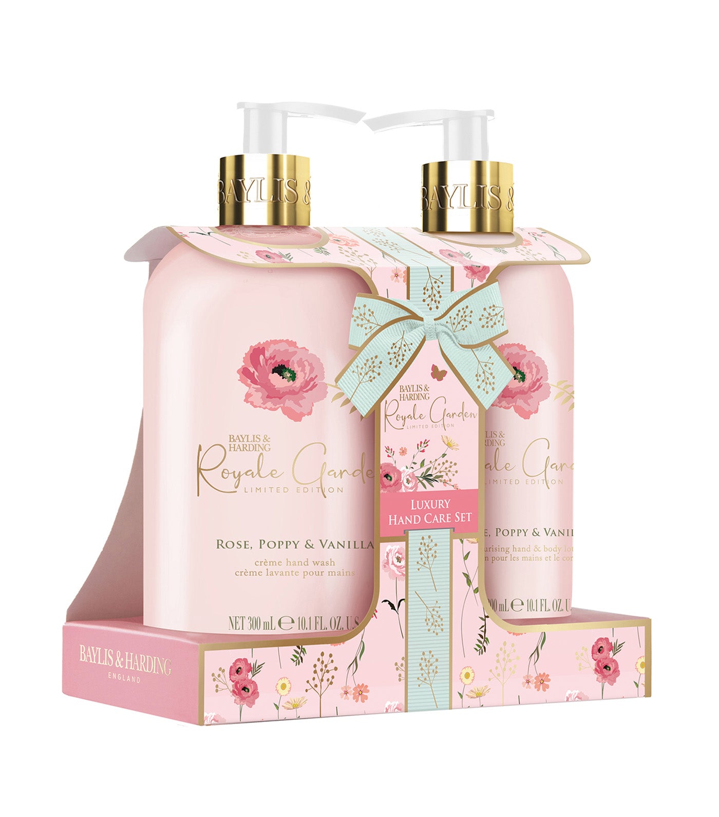 Royale Garden Rose, Poppy & Vanilla Luxury Hand Care Gift Set