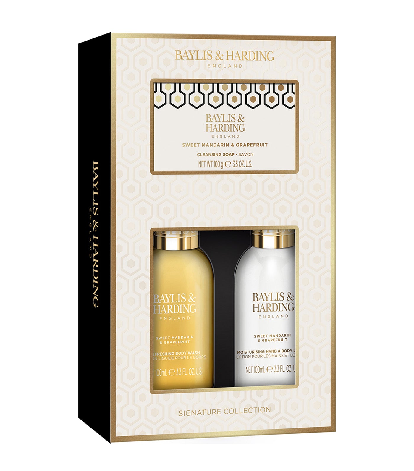 Sweet Mandarin and Grapefruit Luxury Mini Indulgent Shower Gift Set