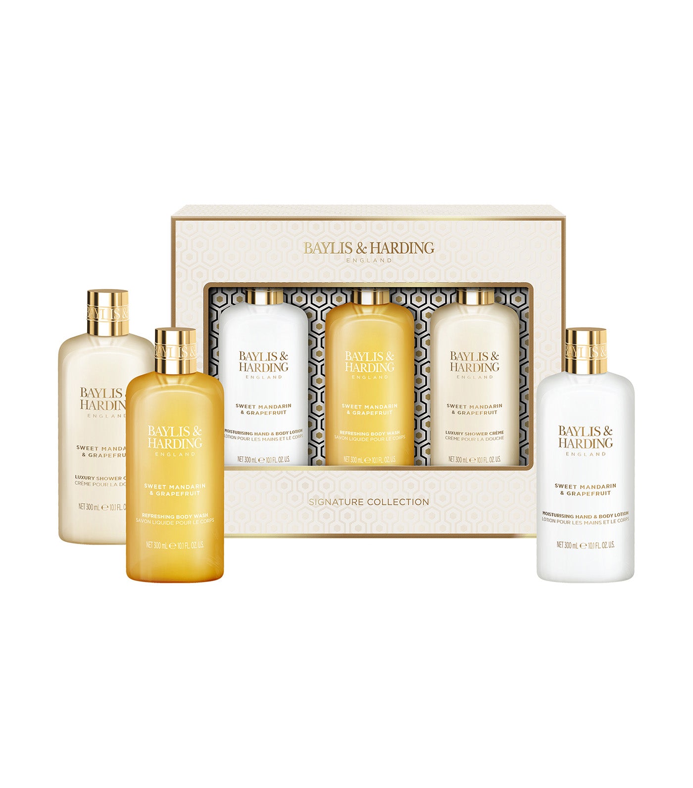 Sweet Mandarin and Grapefruit Luxury Bathing Essentials Gift Set