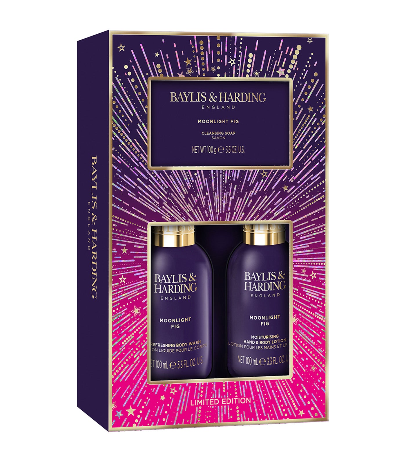 Moonlight Fig Make Me Sparkle Bathing Gift Set