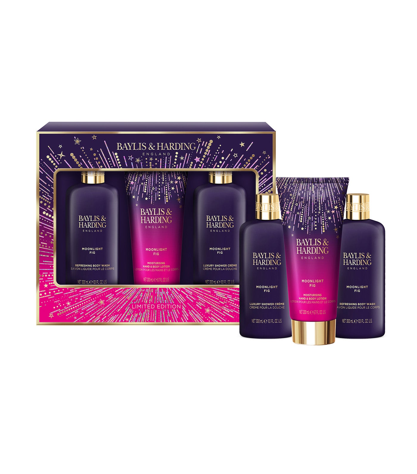 Moonlight Fig Luxury Bathing Essentials Gift Set