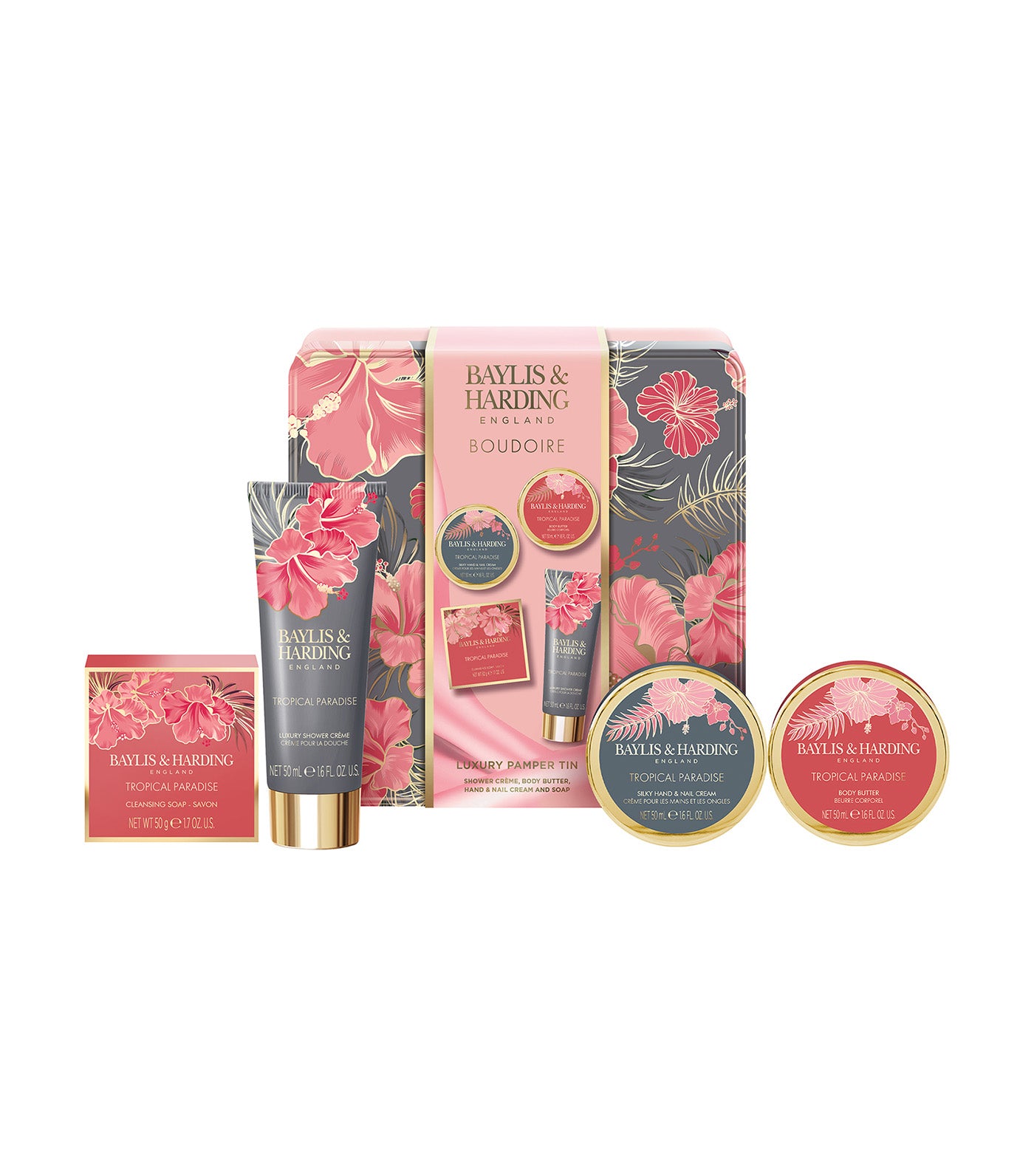 Boudoire Luxury Pamper Tin Gift Set