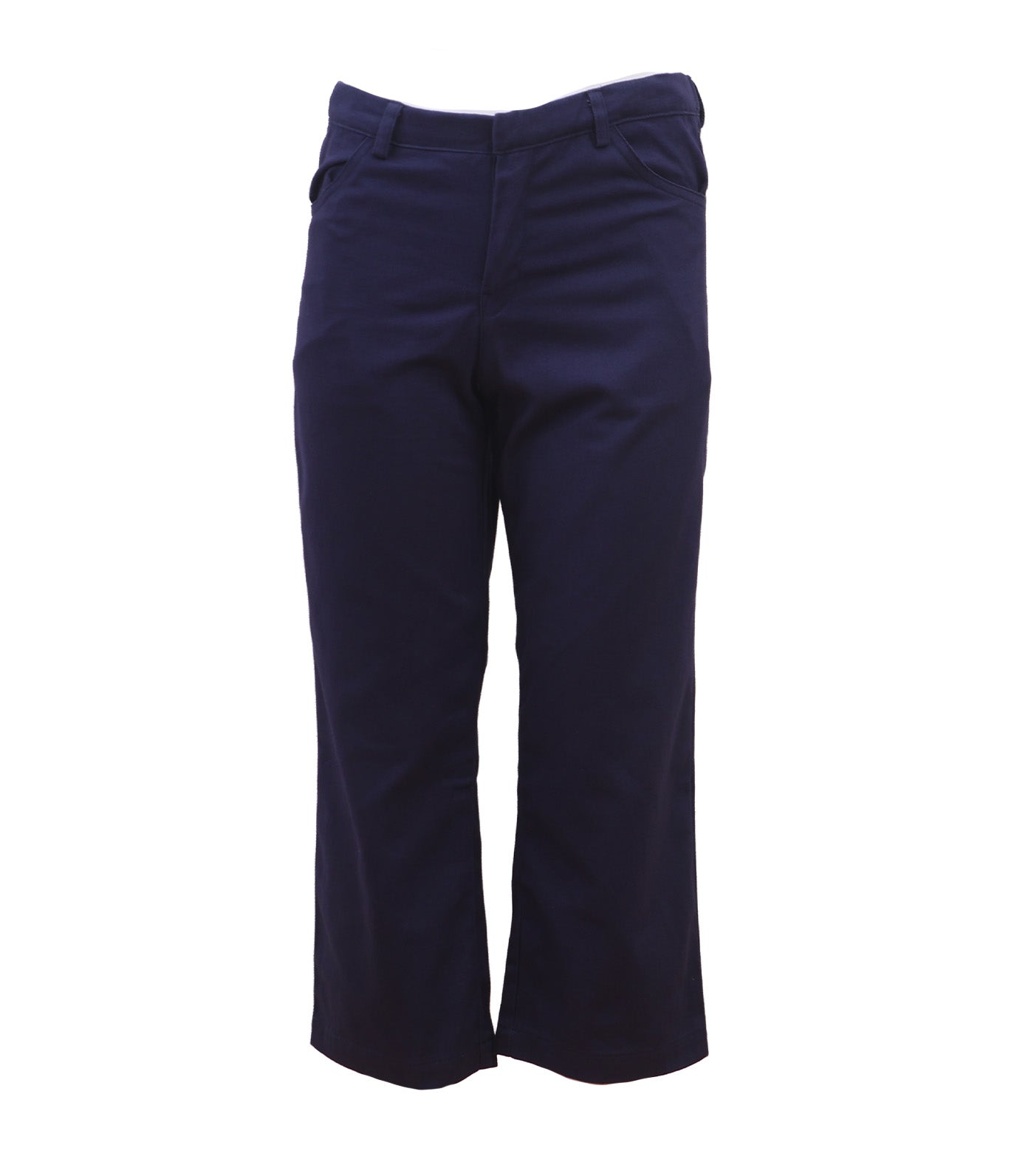 Asher Wide Leg Pants Navy Blue