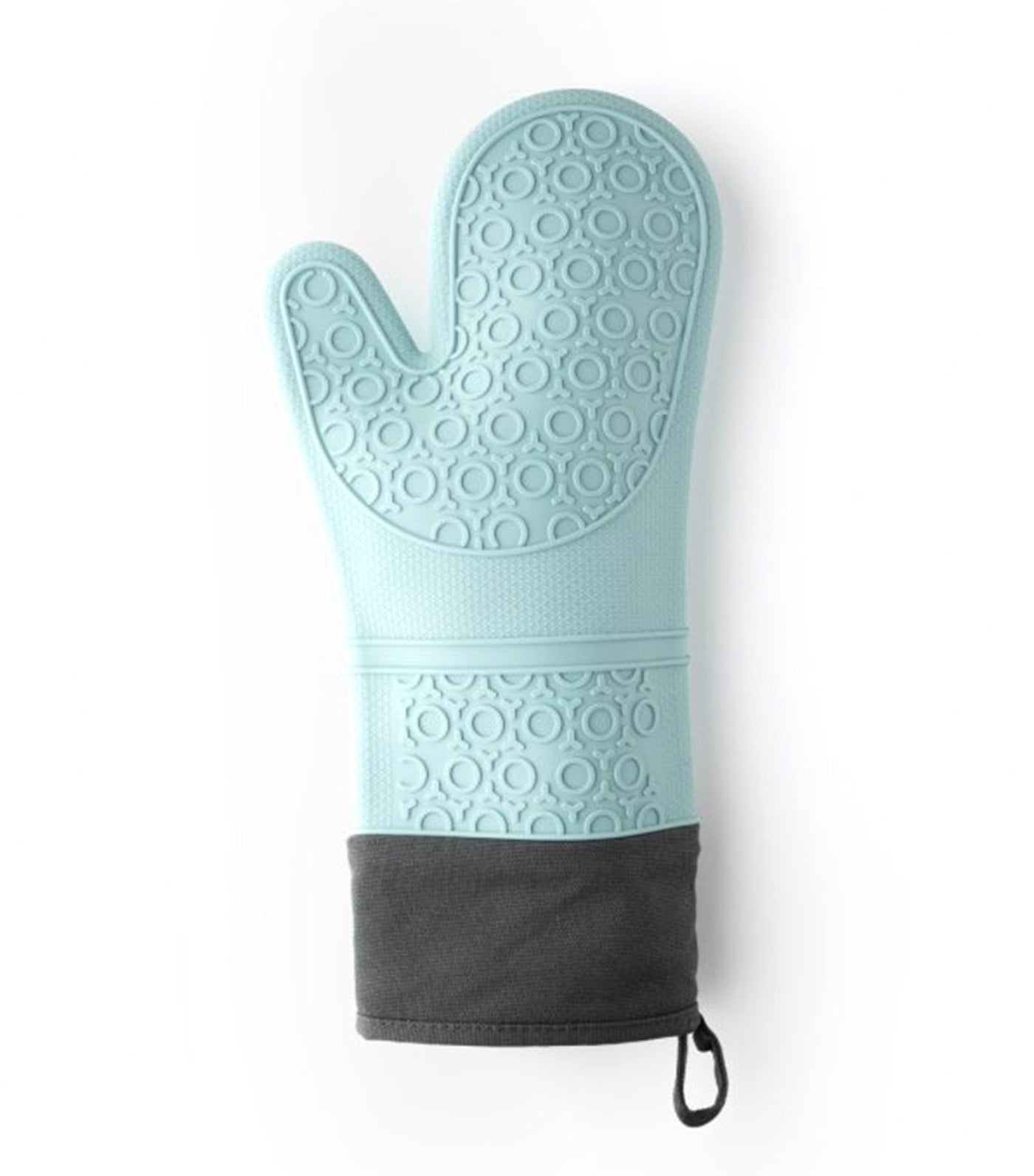 Steamproof Silicone Oven Glove Aqua