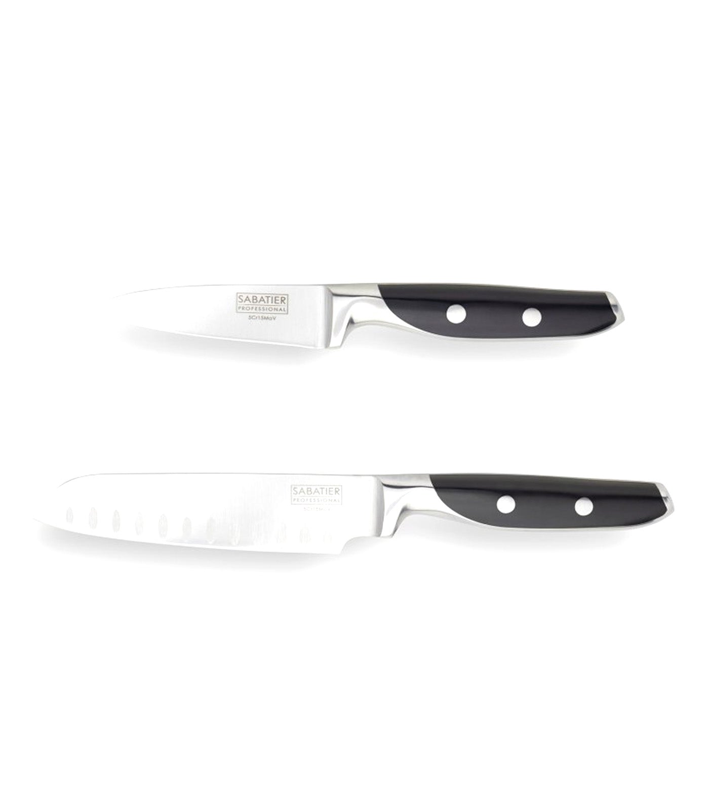 Sabatier Professional 116 Series 2 Piece Paring & 12cm Santoku Knife Set