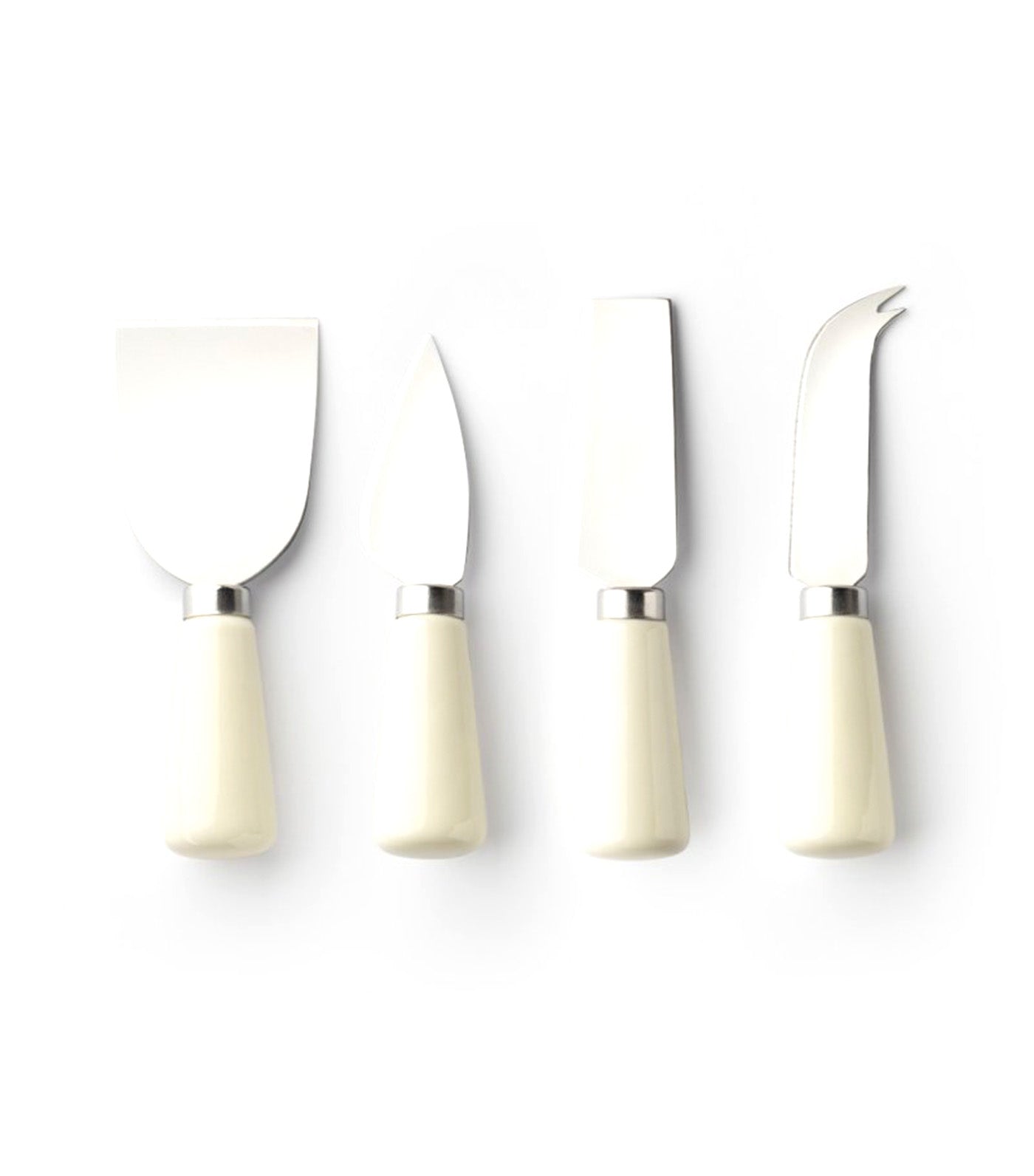 Four Piece Cheese Knife and Laser Engraved Board Set Stag