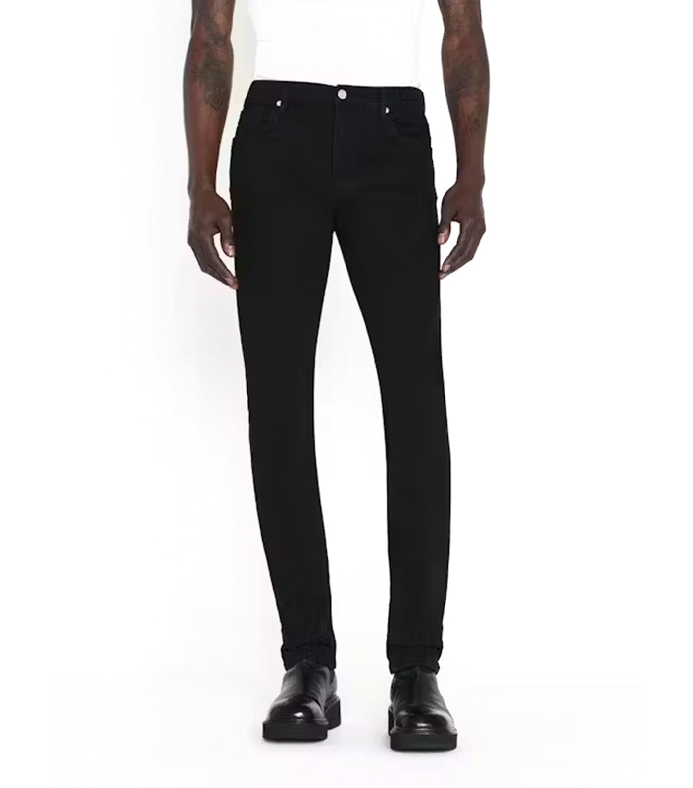 Jetset Modern Straight Denim Jean Black