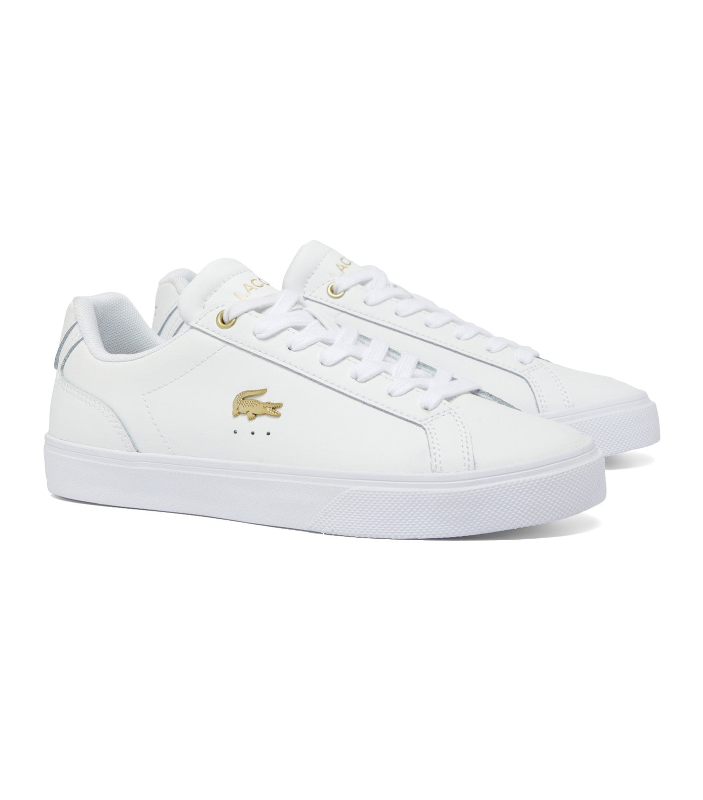 Women's LEROND Pro Trainers White/Gold