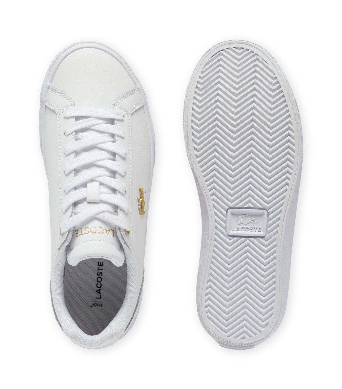 Women's LEROND Pro Trainers White/Gold