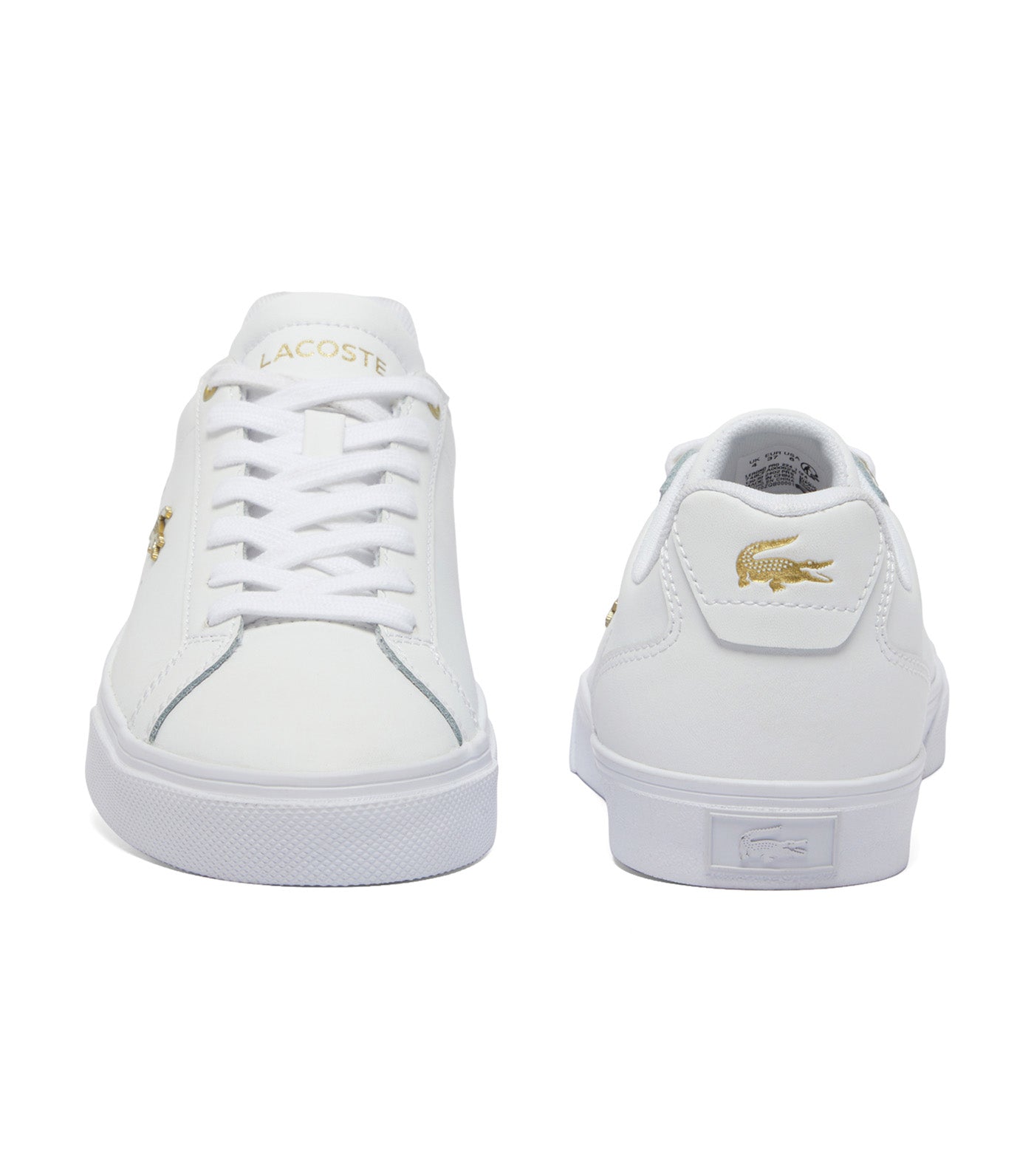 Women's LEROND Pro Trainers White/Gold