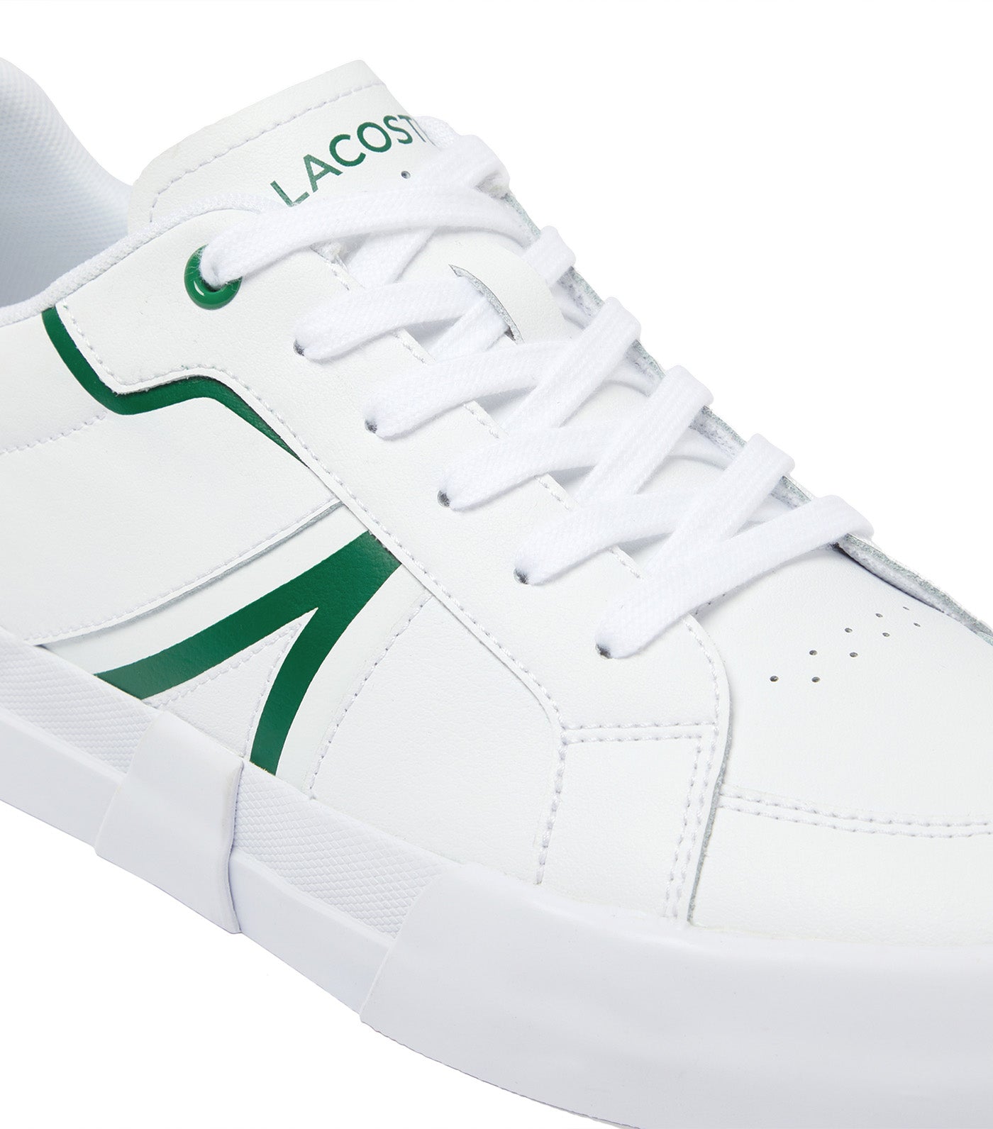 Men's L004 Trainers White/Green