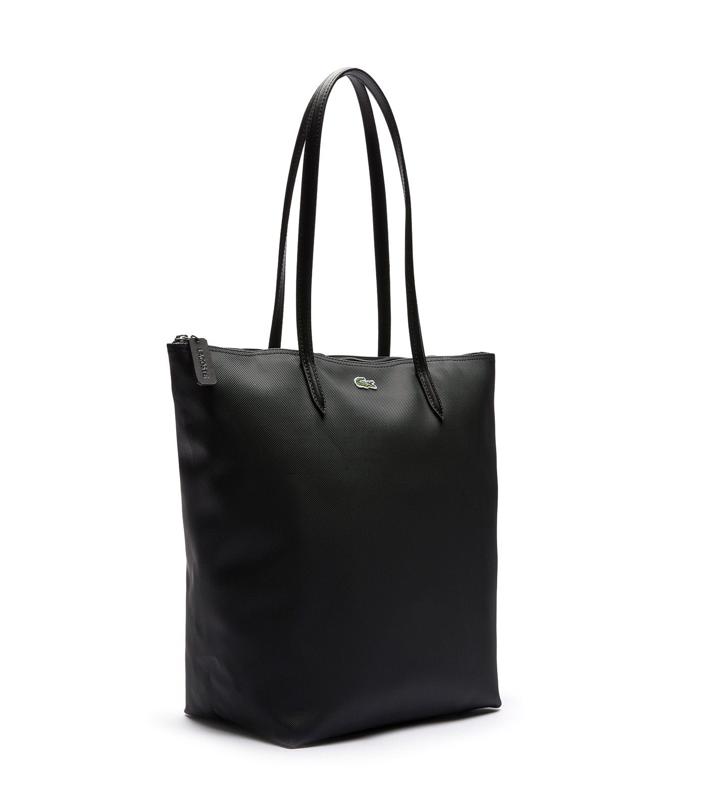 Women's L.12.12 Concept Vertical Zip Tote Bag Black