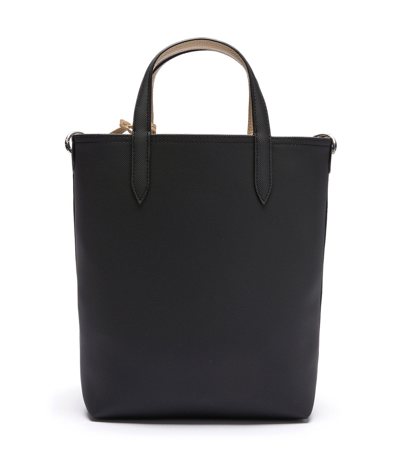 Anna Vertical Reversible Tote Noir Krema