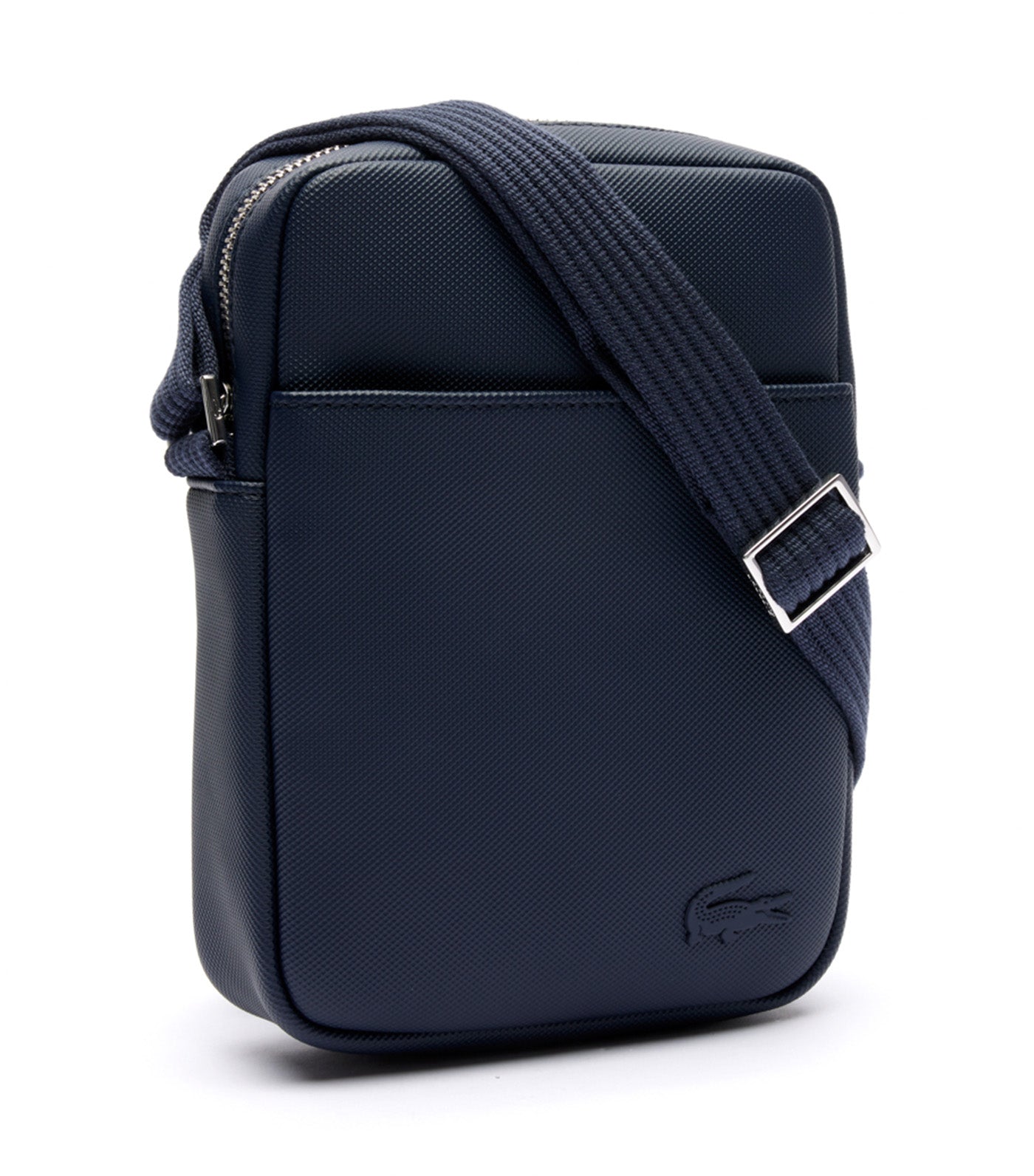 Men's Classic Piqué Effect Satchel Marine 166