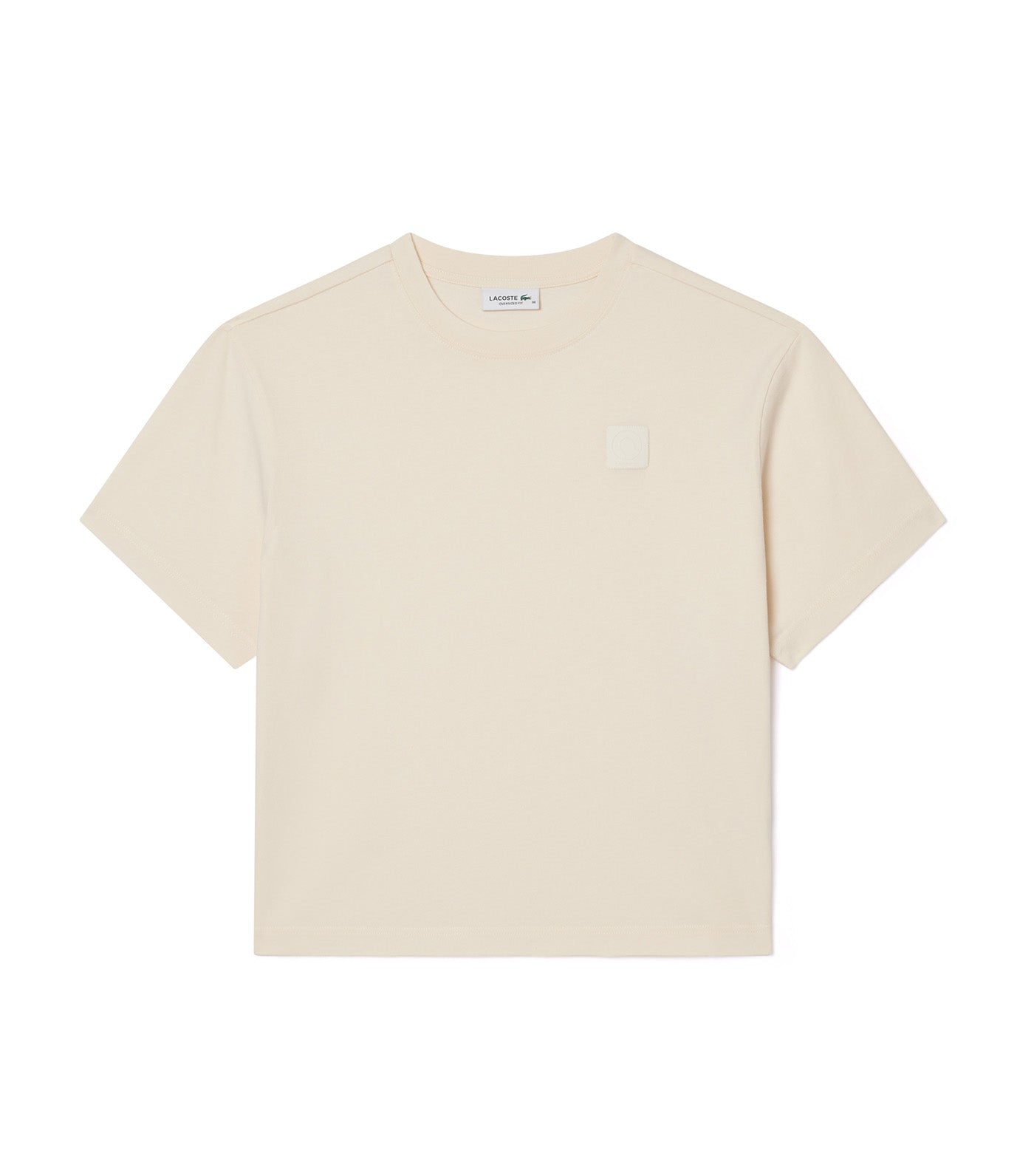 Oversized Wash Effect Badge T-Shirt Lapland