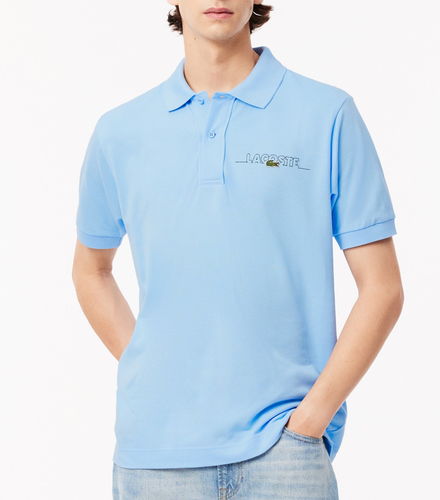 Lacoste Original L.12.12 Lacoste wording French Made Polo