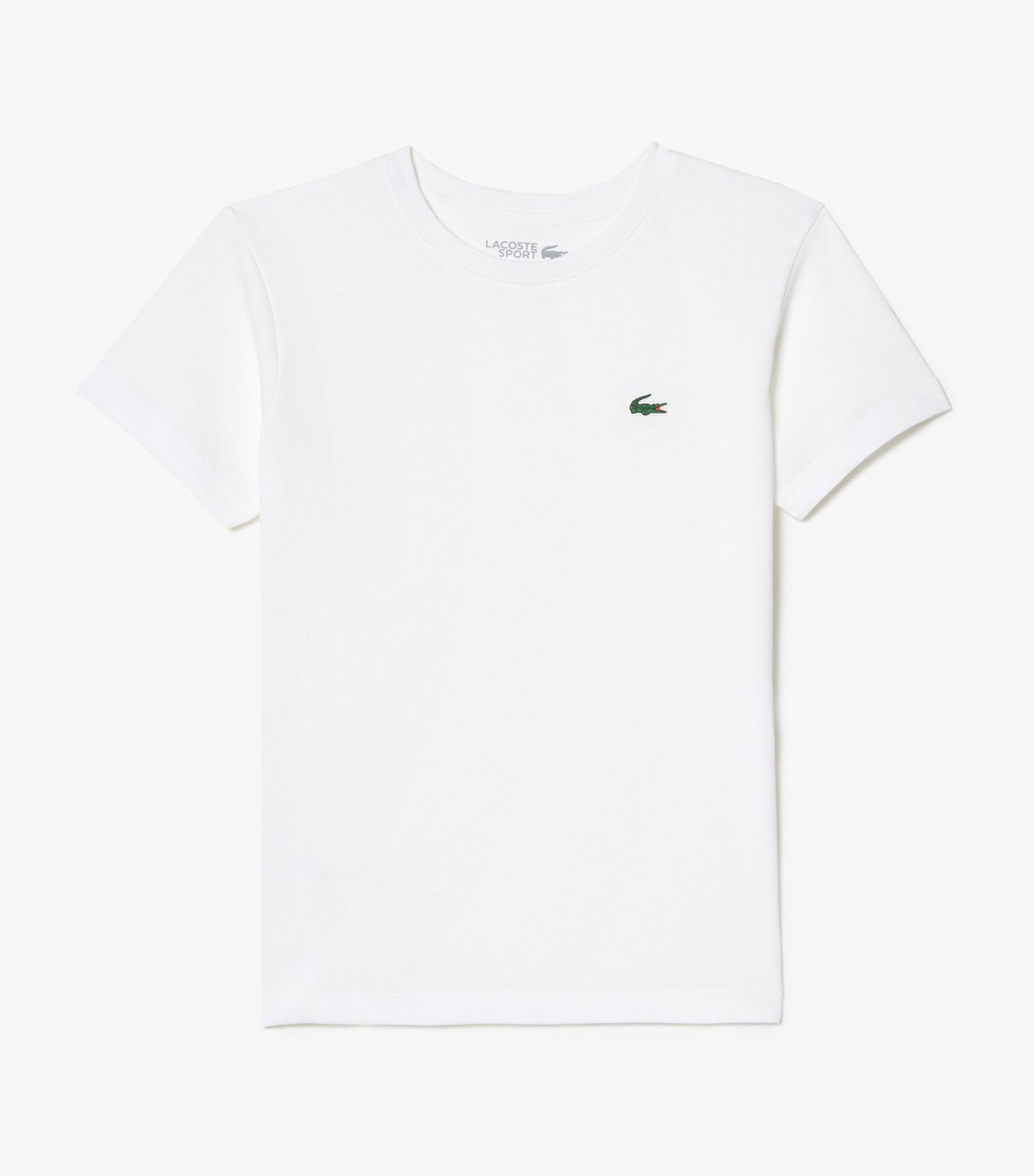 Boys' Lacoste SPORT Breathable T-shirt White