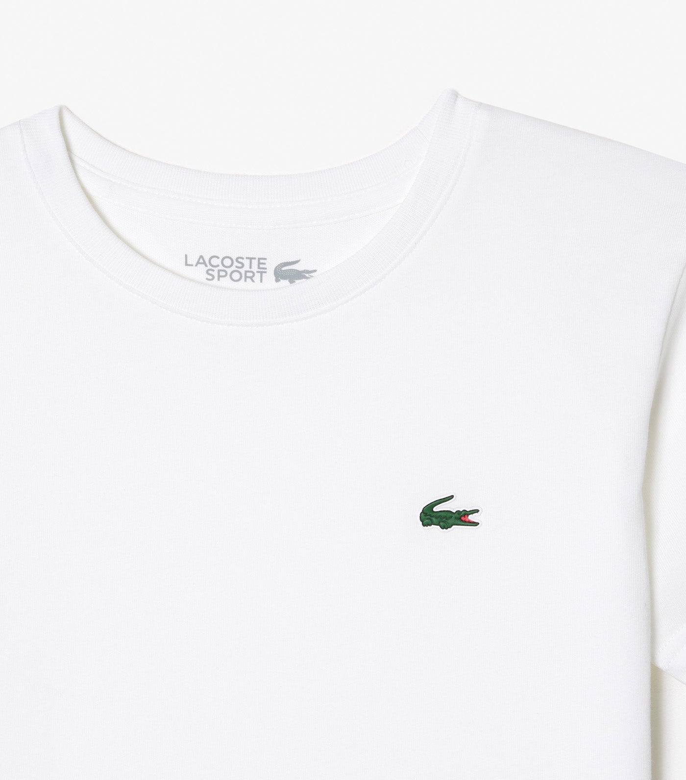 Boys' Lacoste SPORT Breathable T-shirt White