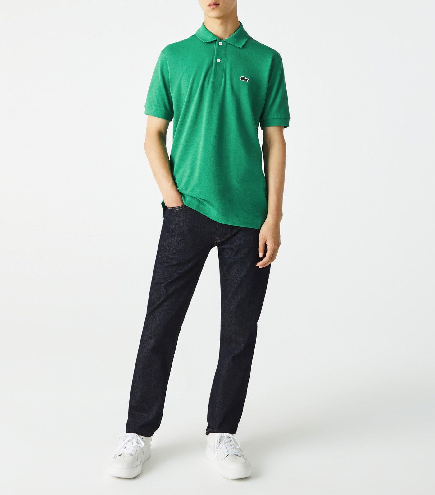 Classic Fit L.12.12 Polo Shirt Fluorine Green