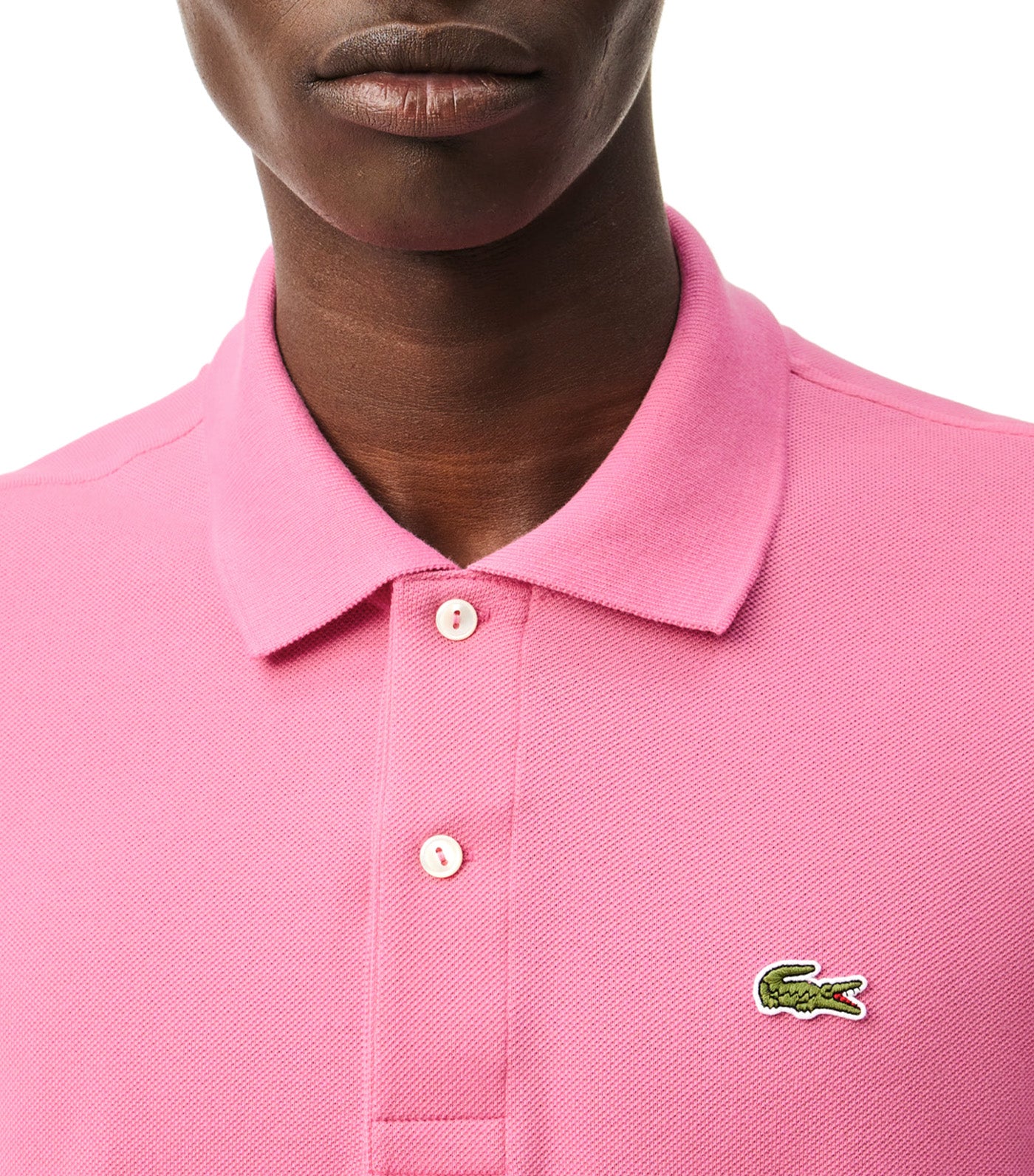 Classic Fit L.12.12 Polo Shirt Reseda Pink