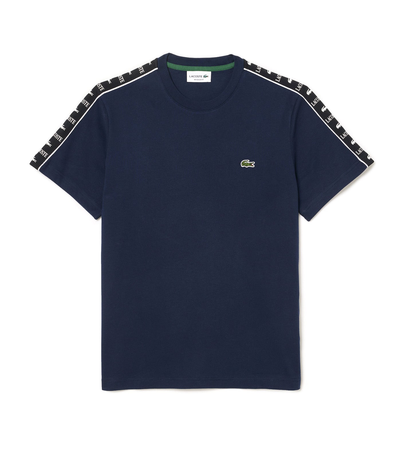 Regular Fit Cotton Jersey T-Shirt Navy Blue