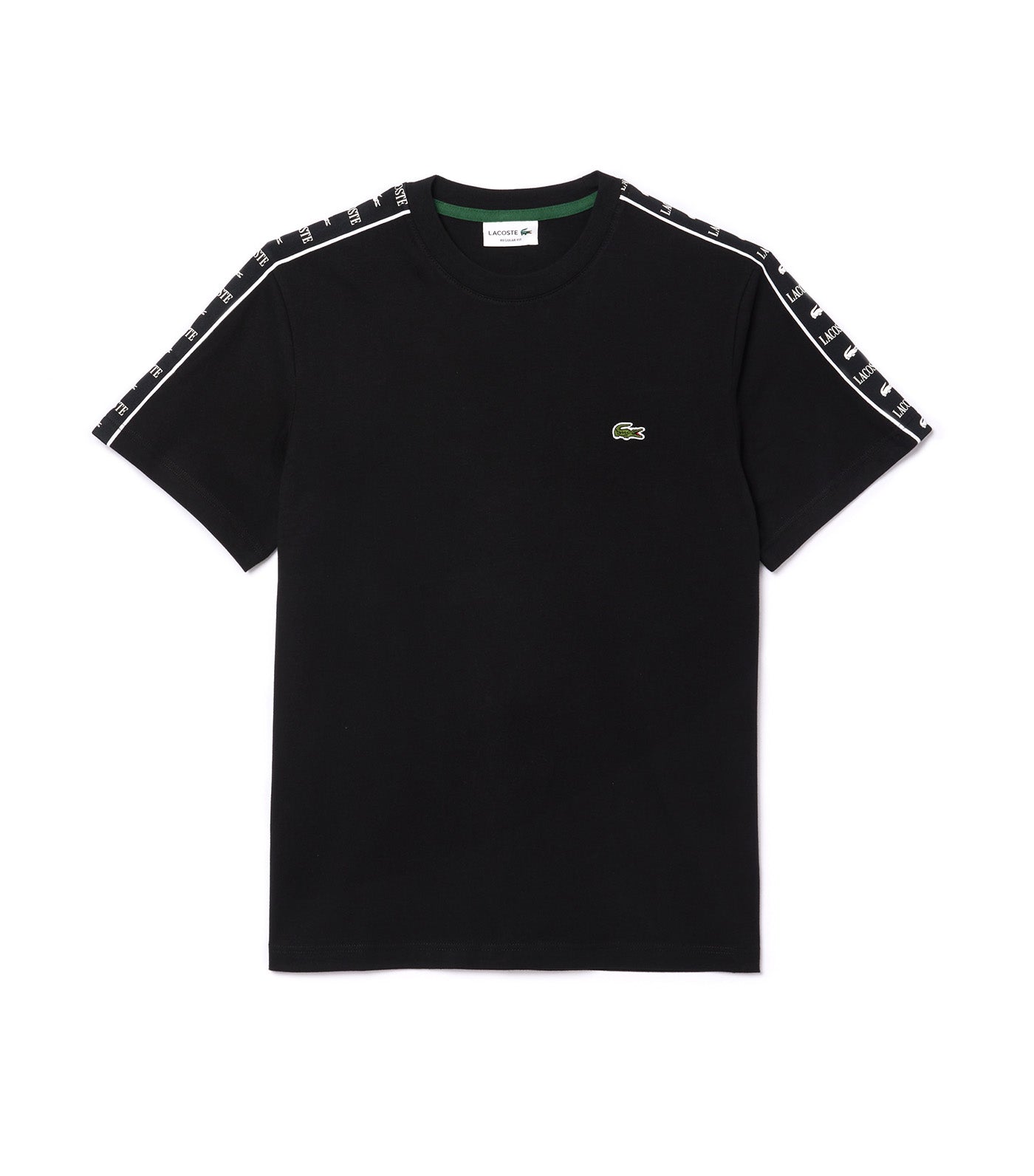 Regular Fit Cotton Jersey T-Shirt Black