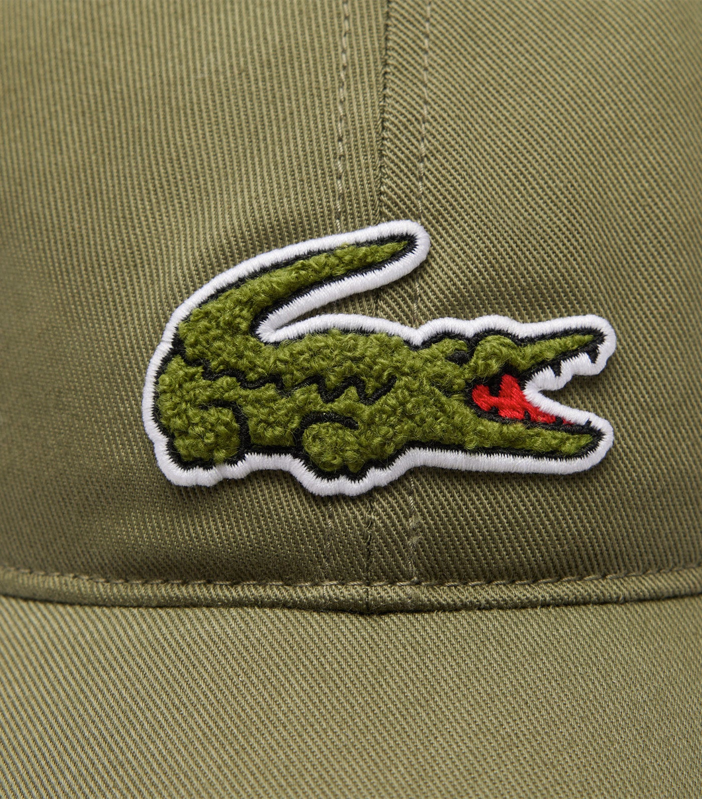 Lacoste Crocodile Badge Twill Cap Khaki Rustan s