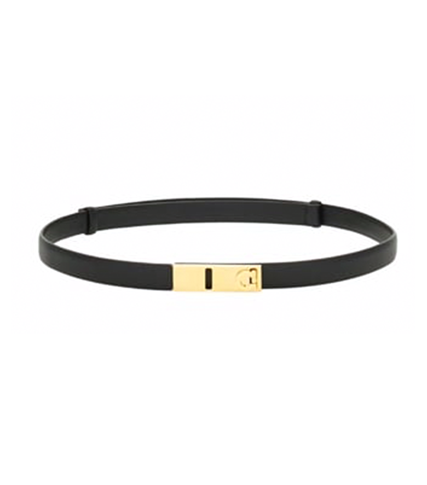 Extendable Hug Belt Calfskin Black