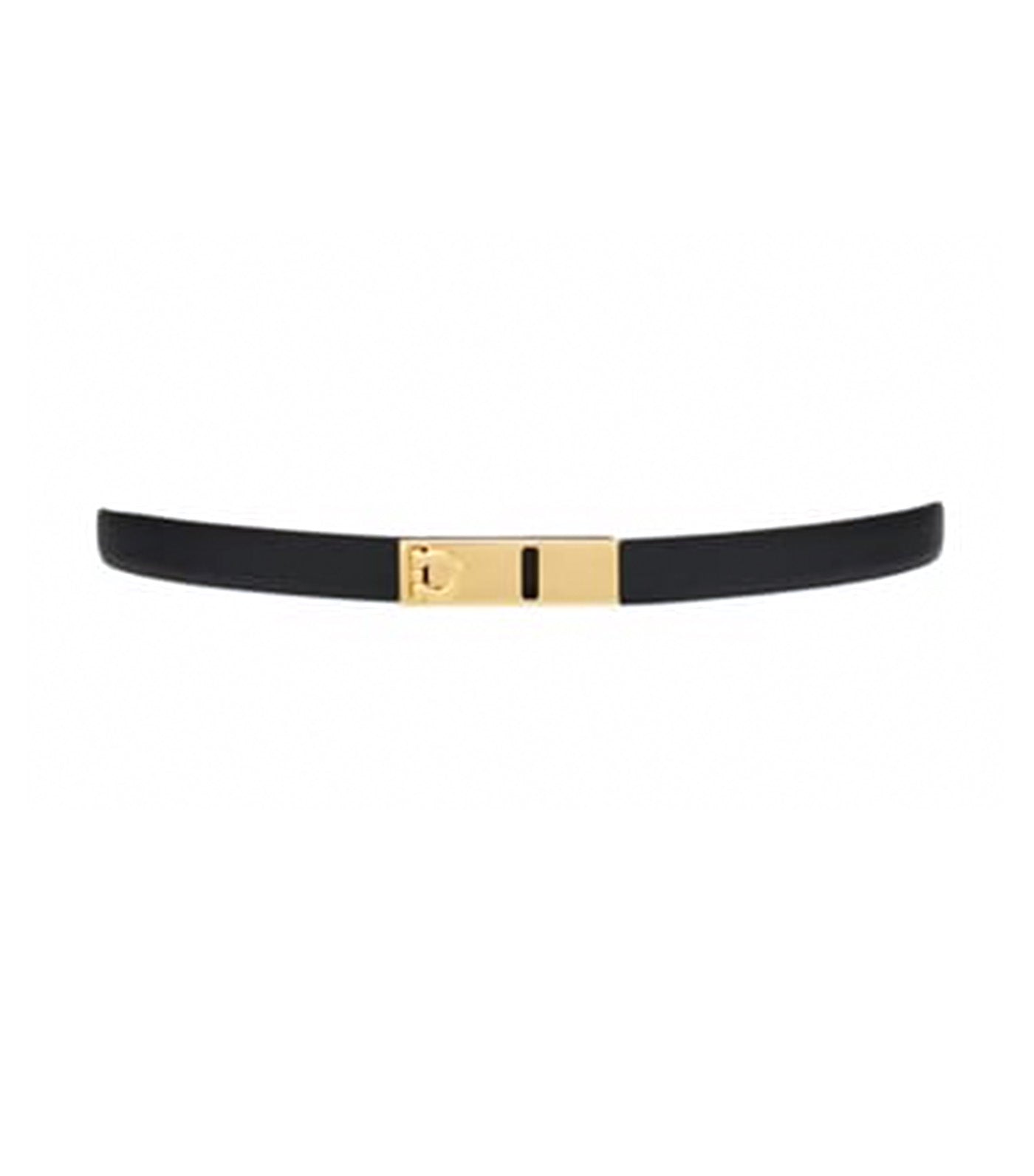 Extendable Hug Belt Calfskin Black