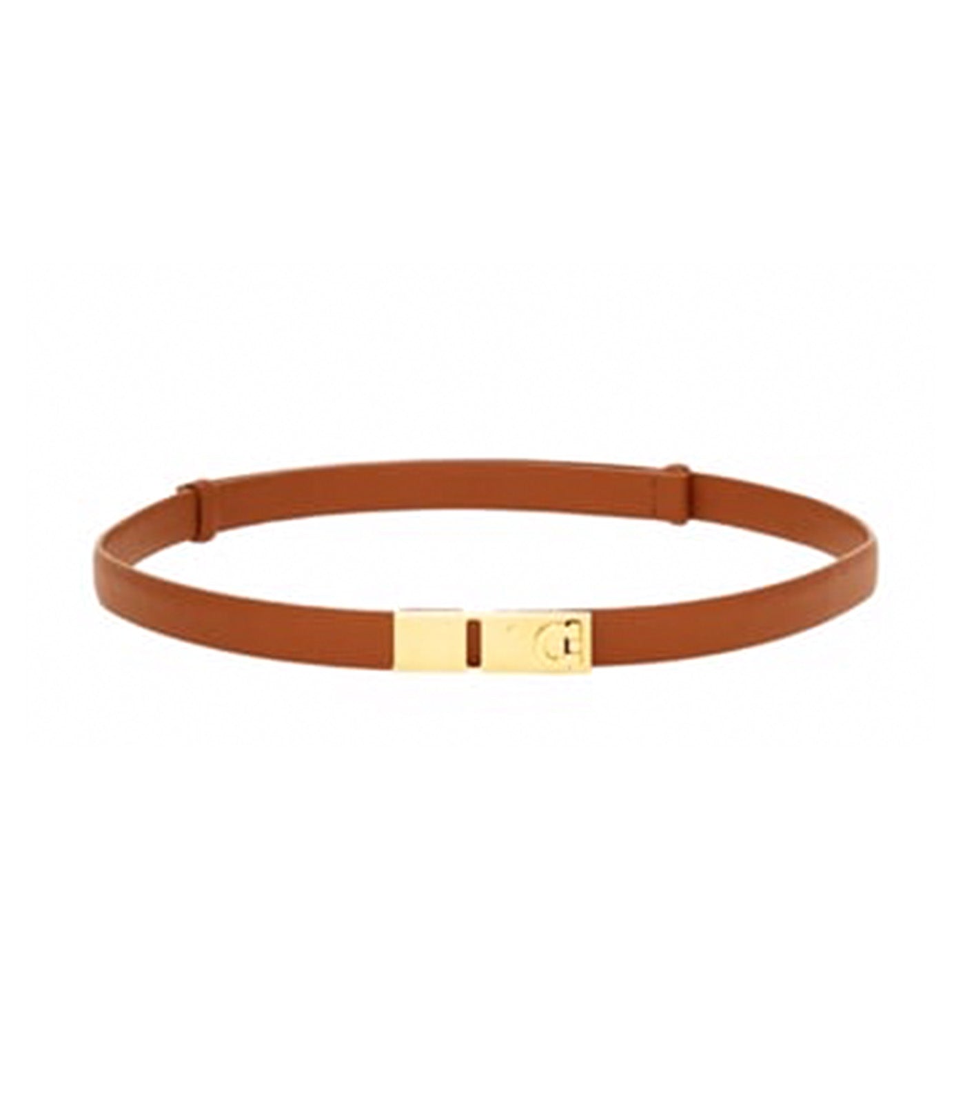 Extendable Hug Belt Calfskin Cognac