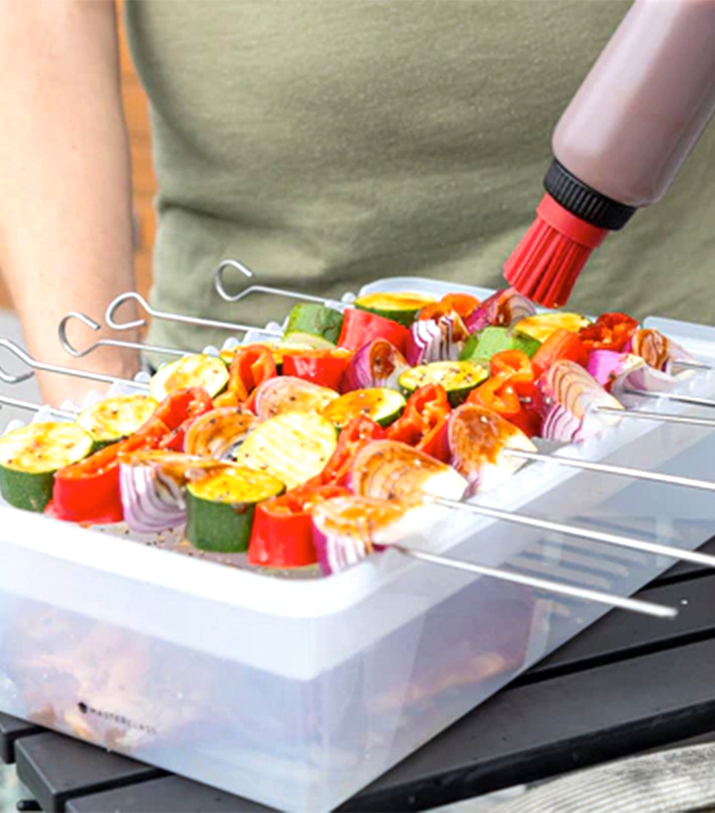 MasterClass Marinade Tray with Lid