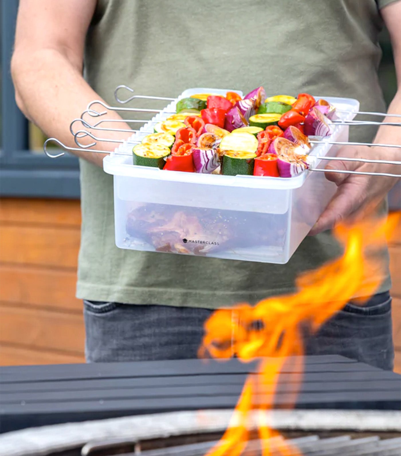 MasterClass Marinade Tray with Lid